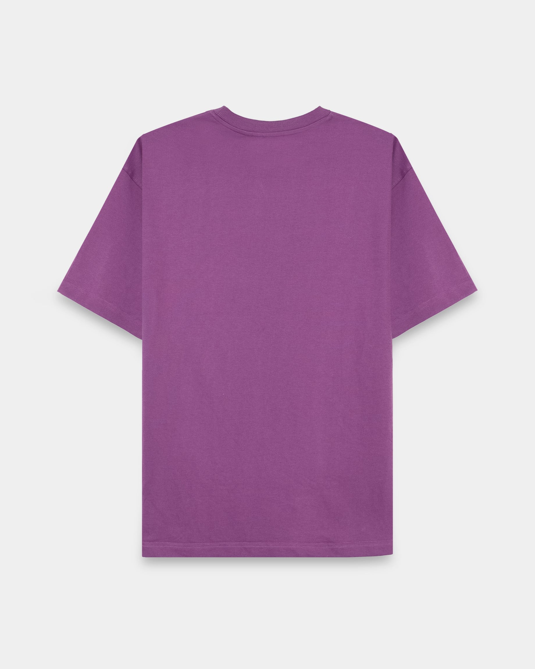THE GROOVE Purple Basic Tee - Relaxed Fit
