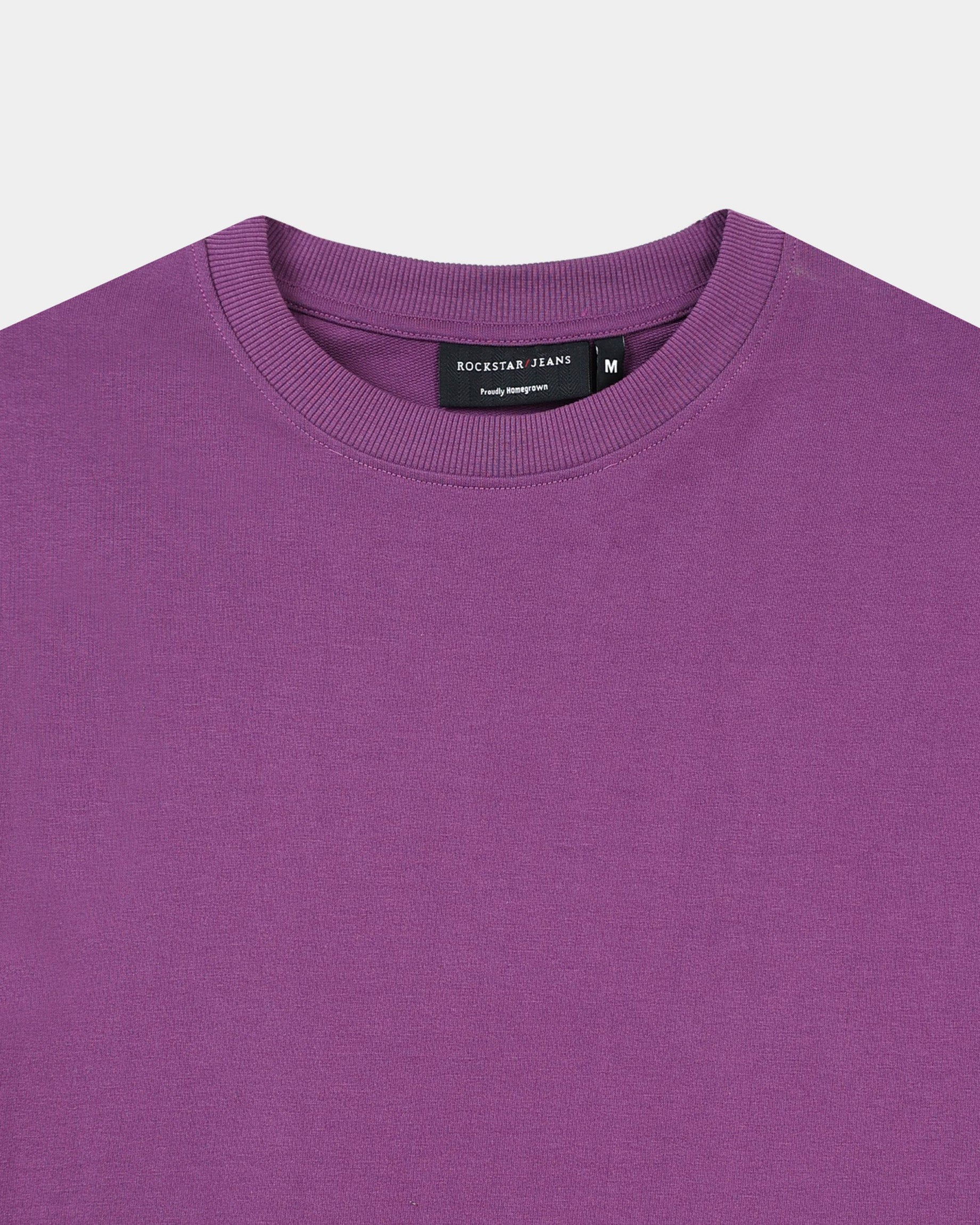 THE GROOVE Purple Basic Tee - Relaxed Fit