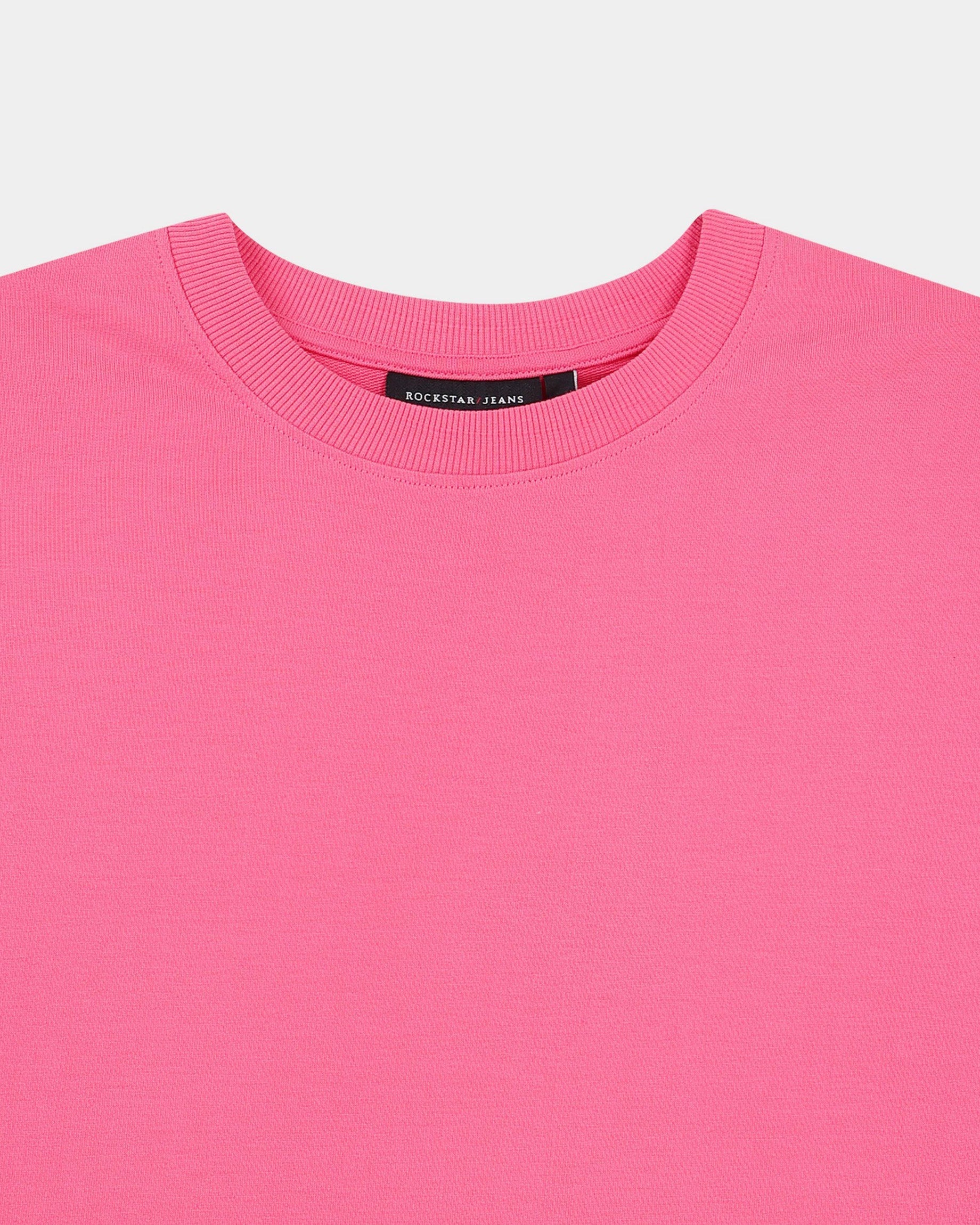 THE GROOVE Pink Basic Tee - Relaxed Fit