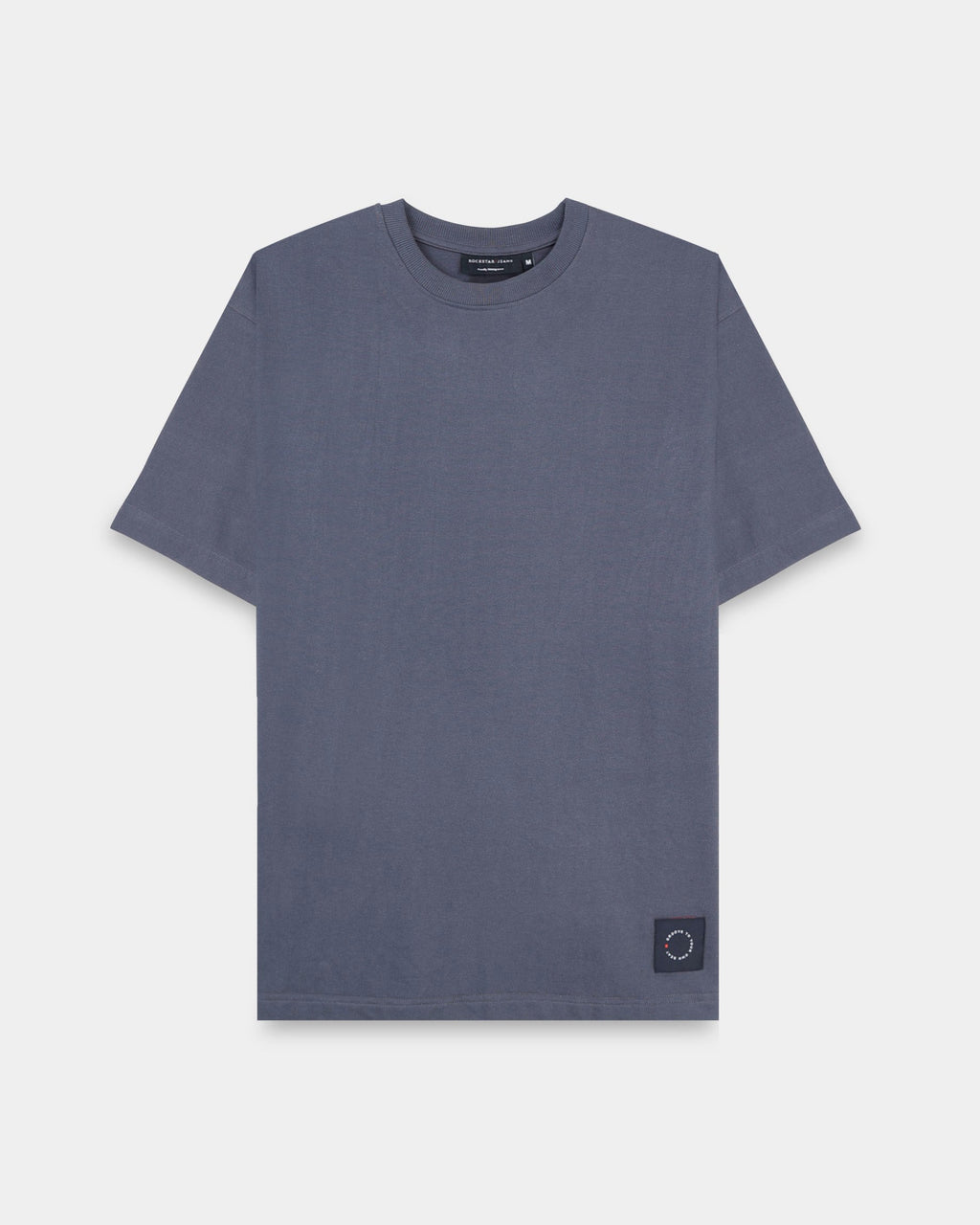 THE GROOVE Grey Basic Tee - Relaxed Fit