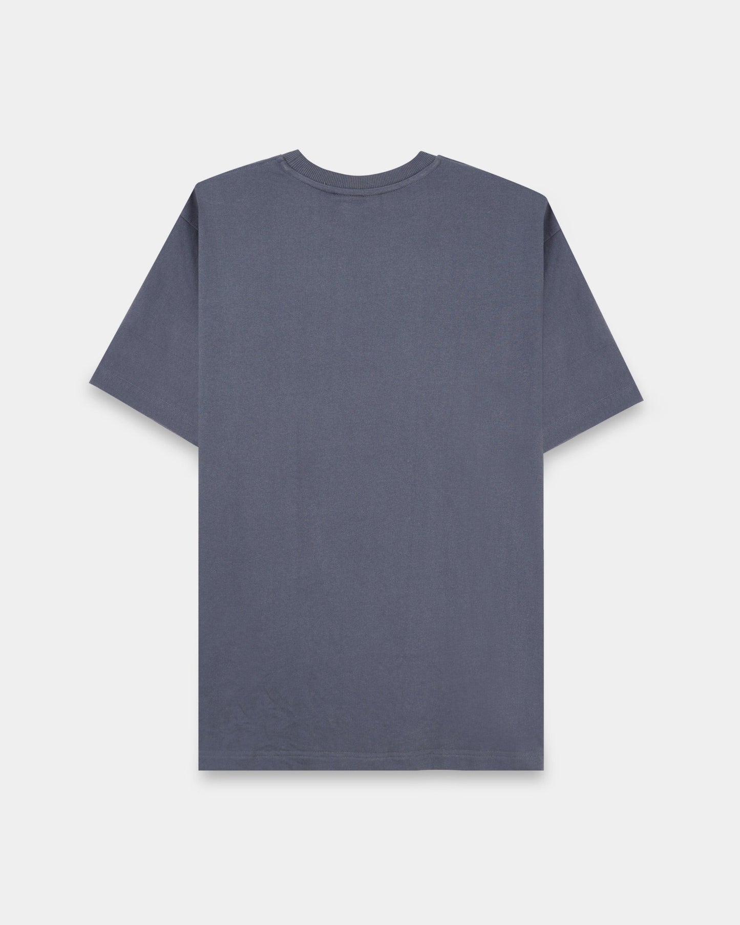 THE GROOVE Grey Basic Tee - Relaxed Fit