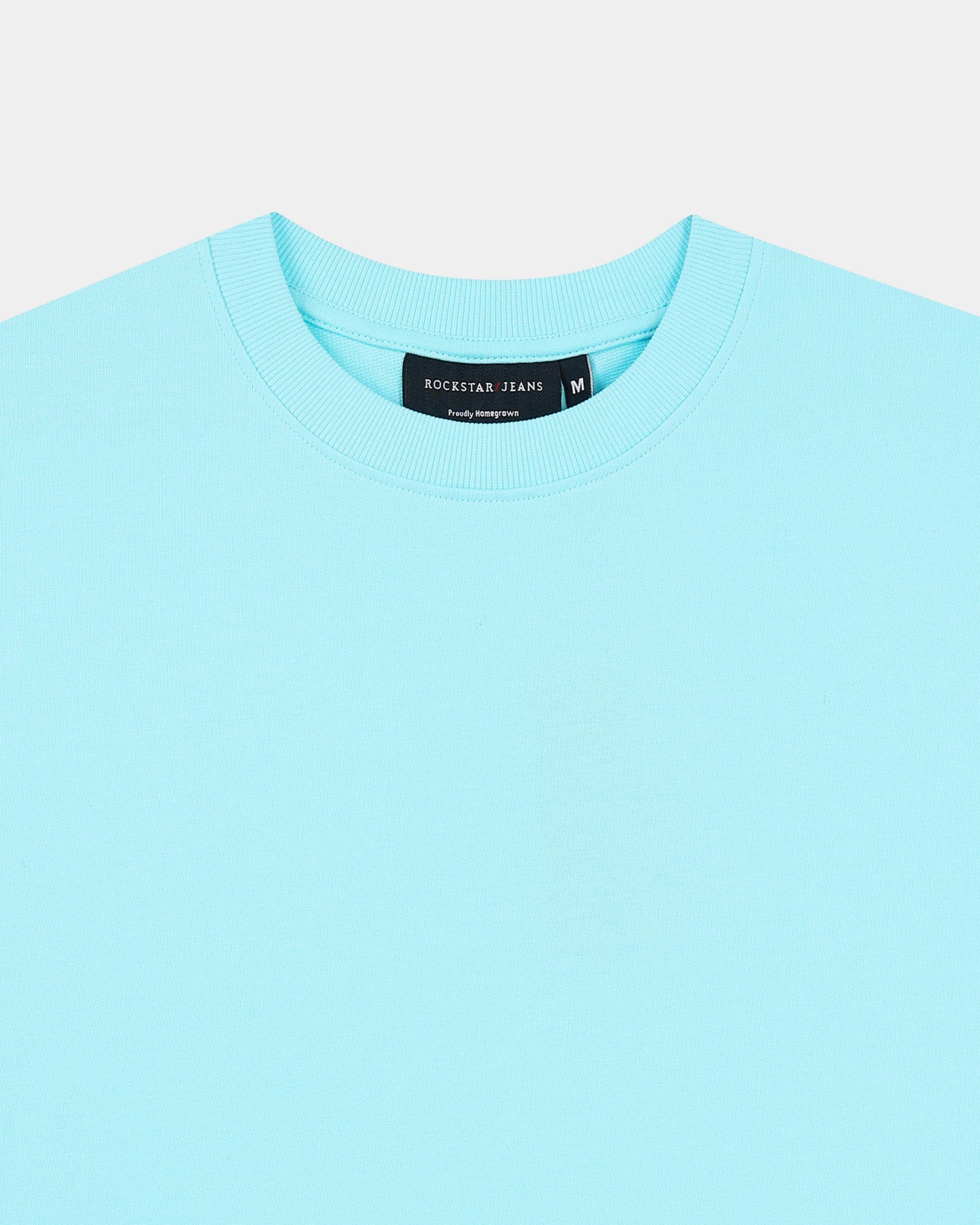 THE GROOVE Blue Basic Tee -  Relaxed Fit