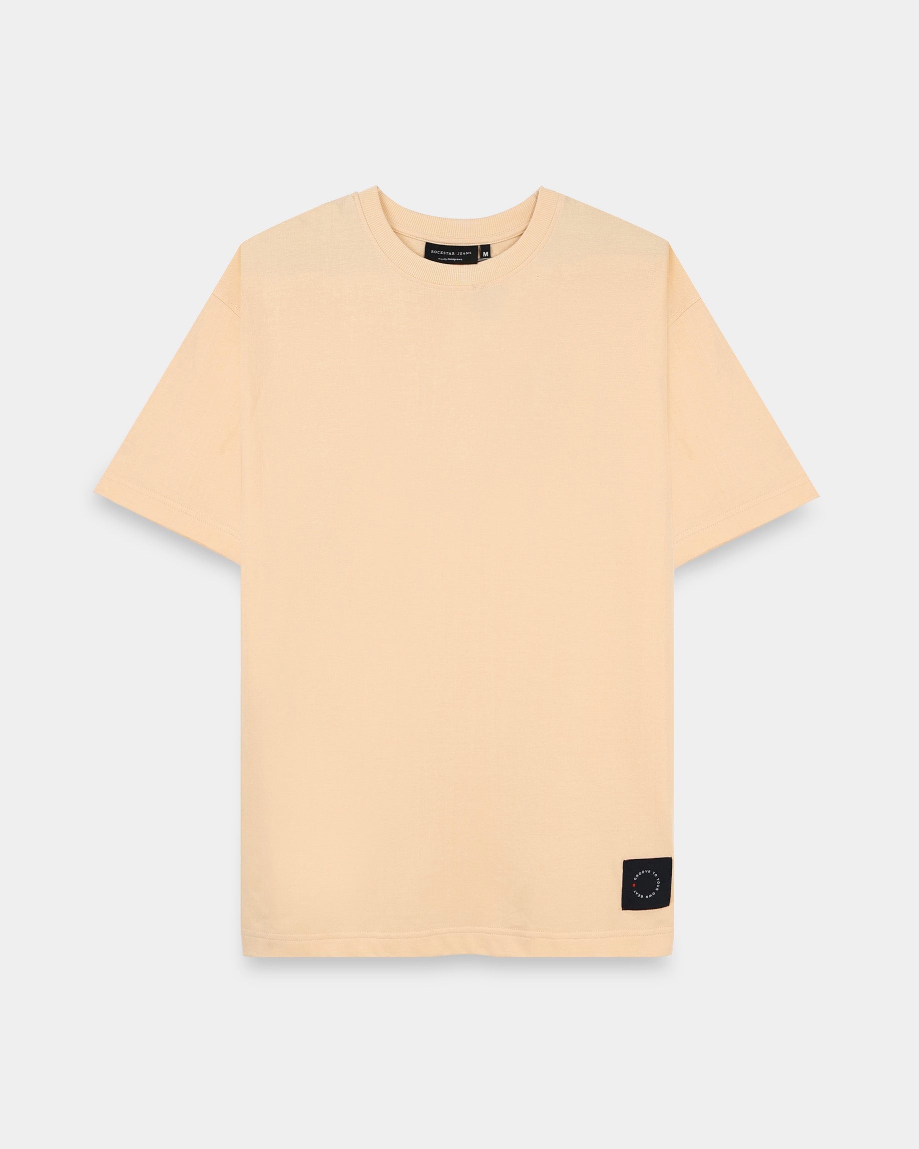 THE GROOVE Peach Basic Tee - Relaxed Fit