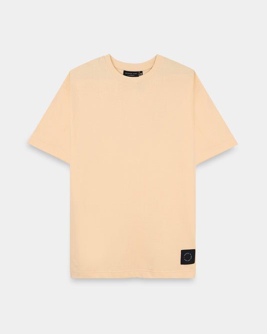 THE GROOVE Peach Basic Tee - Relaxed Fit