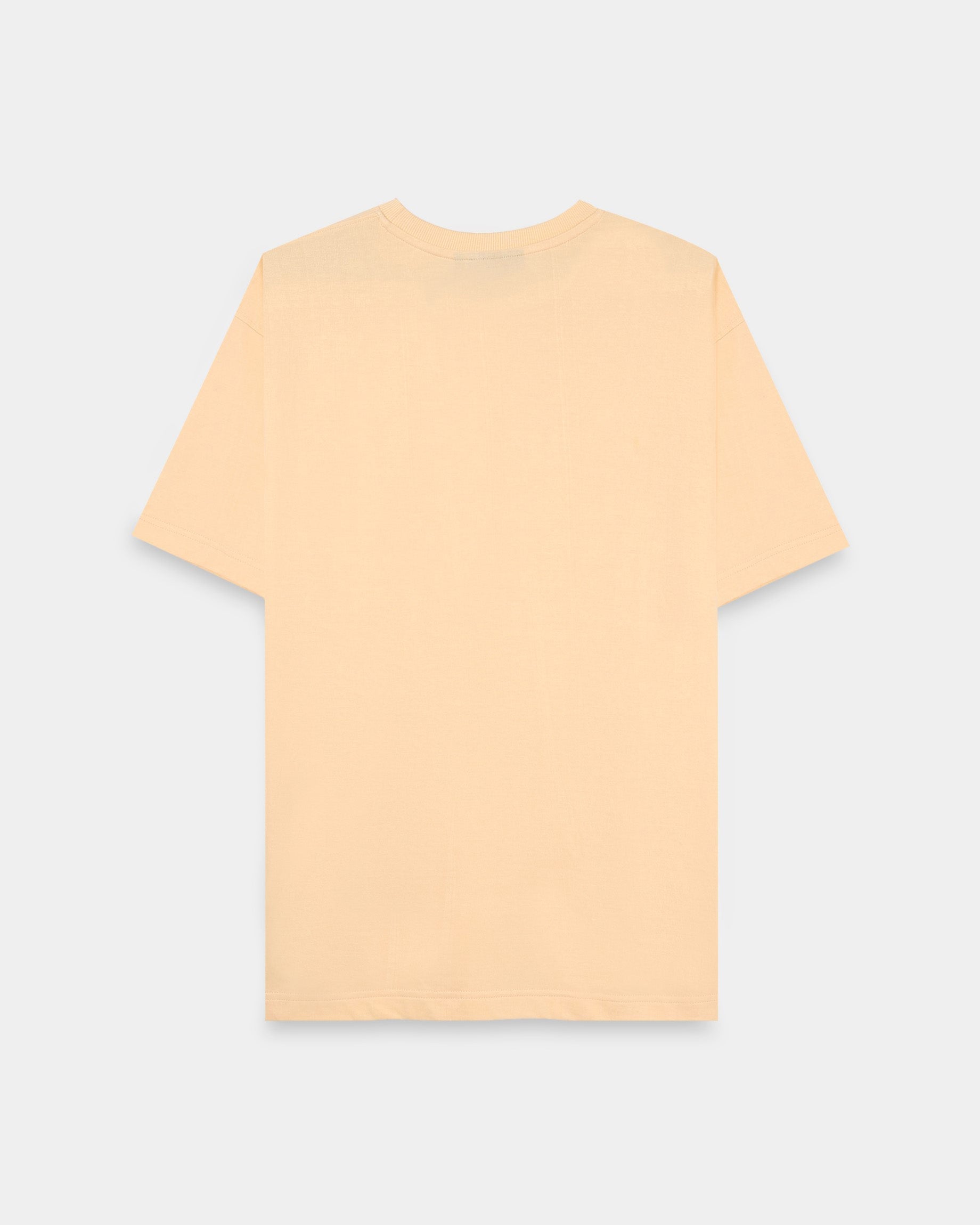 THE GROOVE Peach Basic Tee - Relaxed Fit