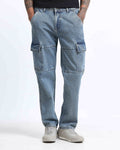 NOMAD LIGHT BLUE DENIM - Relaxed fit