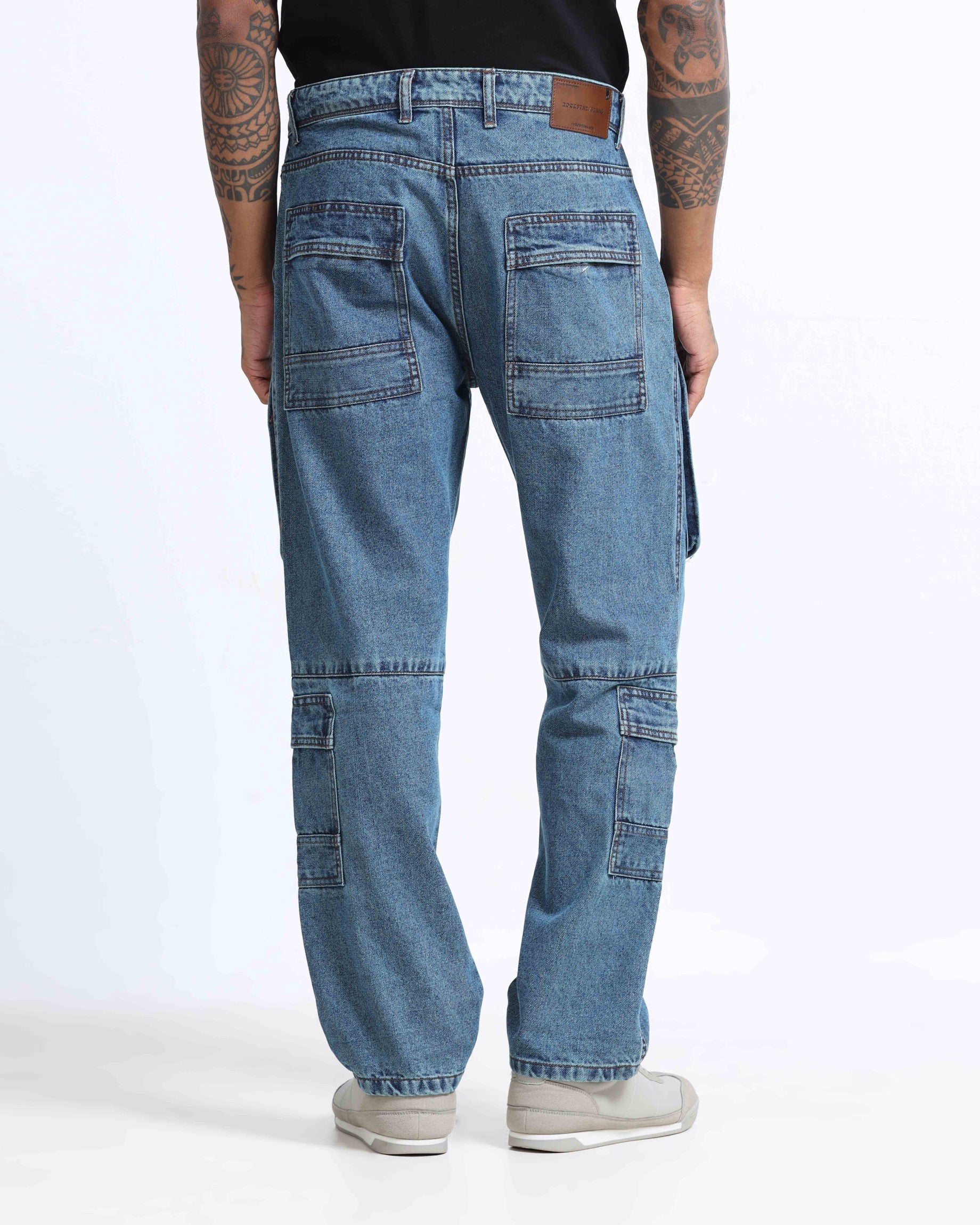 SHOW STOPPER BLUE DENIM - Relaxed fit