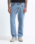 SIGNATURE LIGHT BLUE DENIM - Straight fit