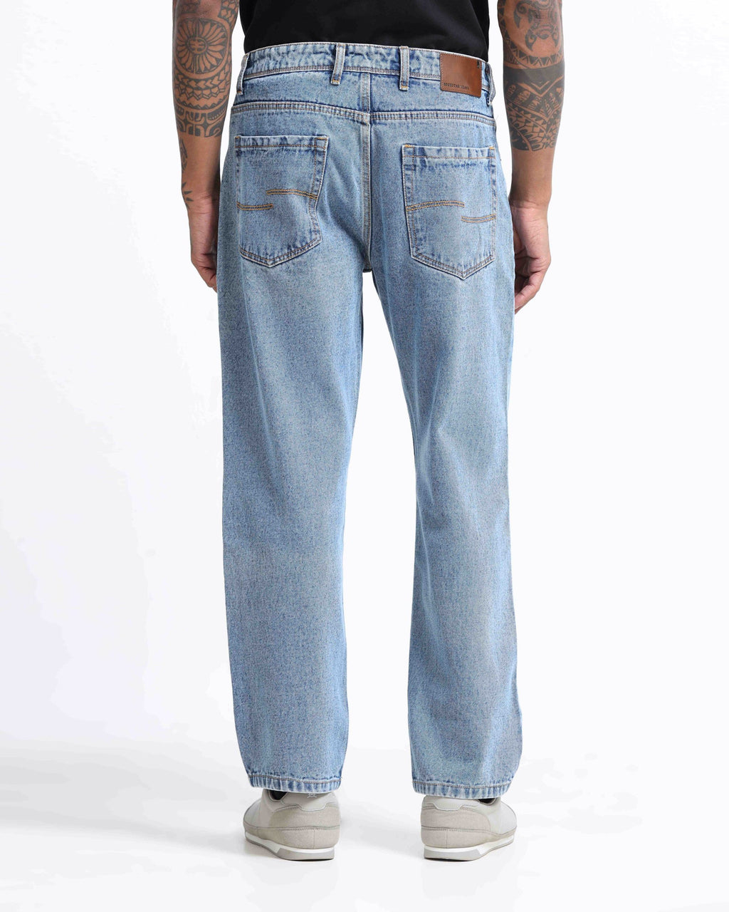 SIGNATURE LIGHT BLUE DENIM - Straight fit