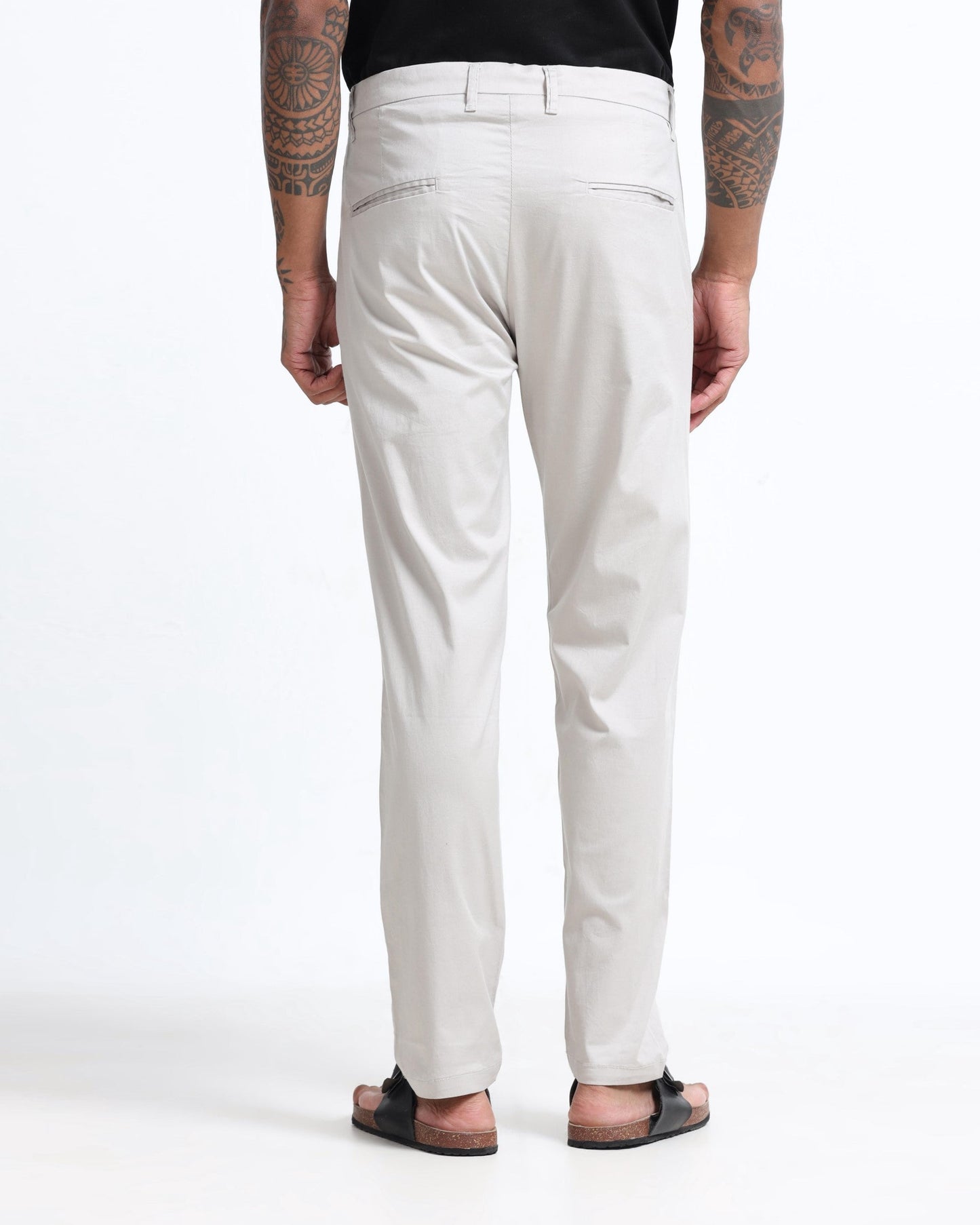 Airy Twill Trousers - Off White