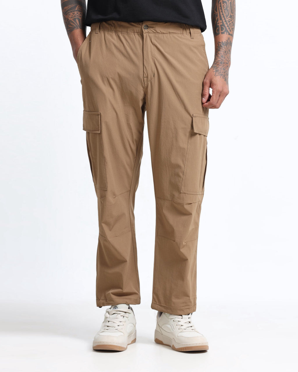 Travel Cargo Pants - Brown
