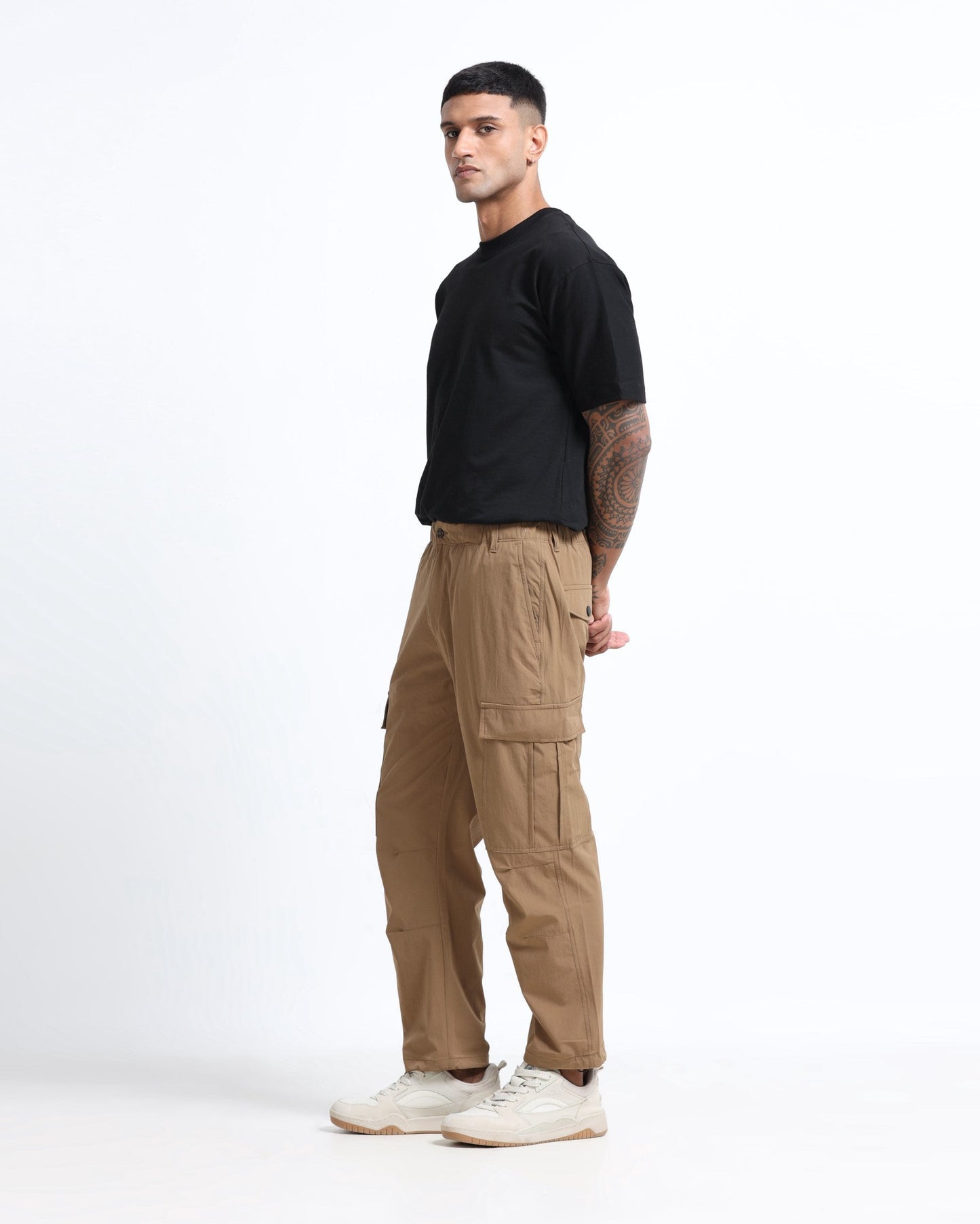 Travel Cargo Pants - Brown