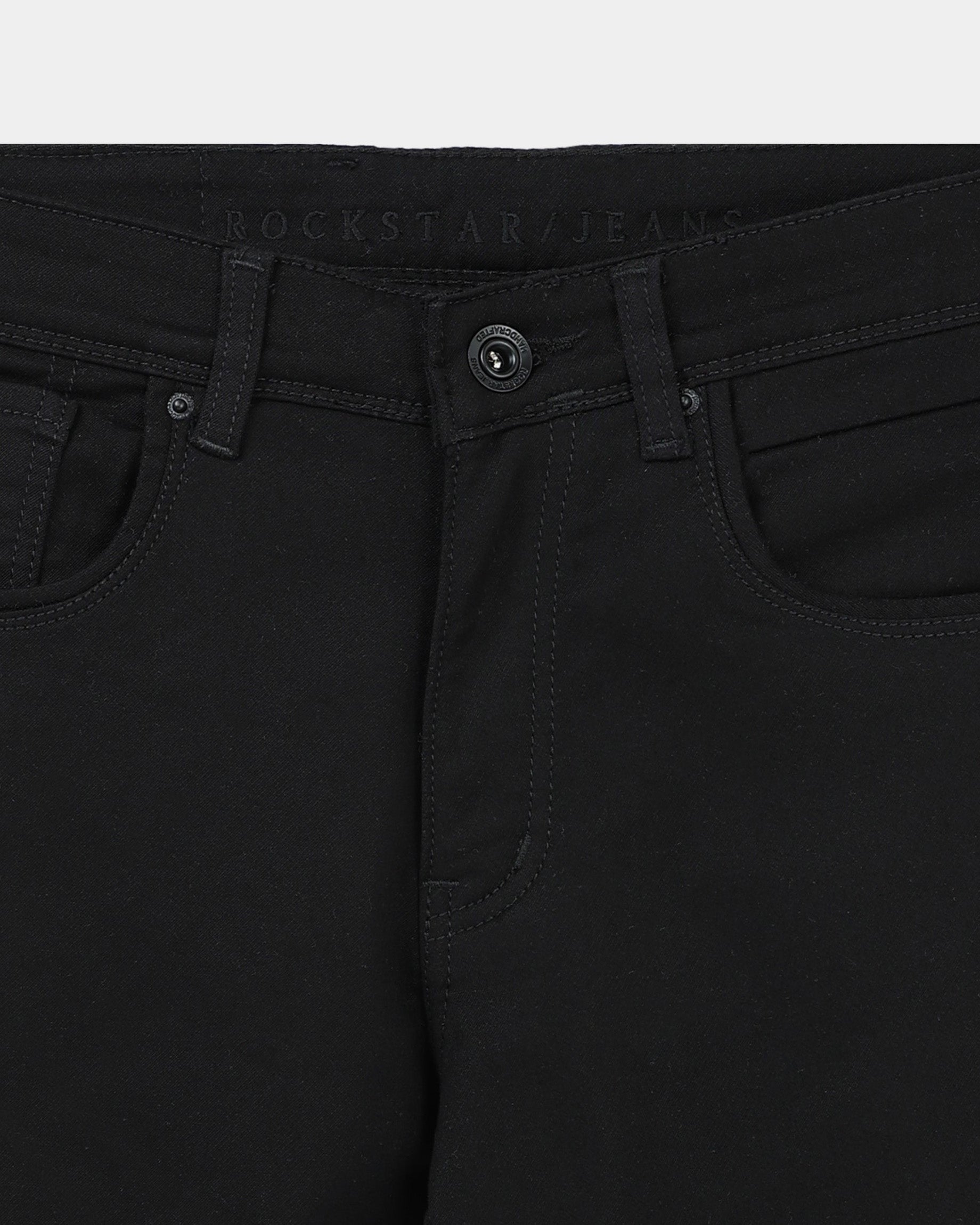 Midnight Relaxed Denims - Black