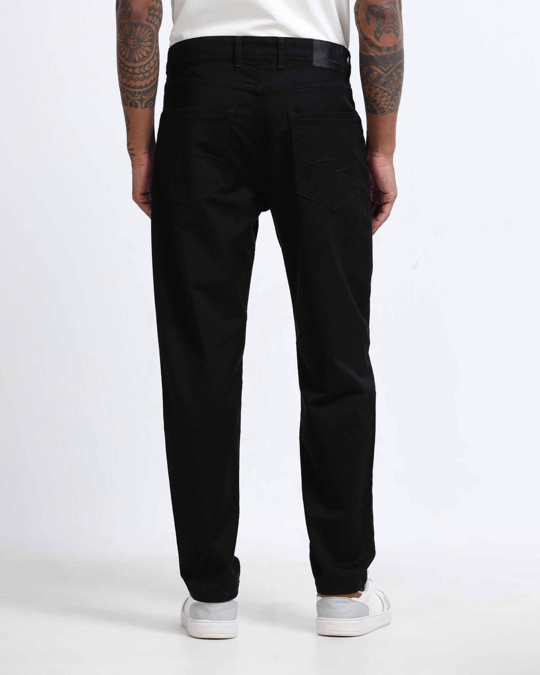 Midnight Relaxed Denims - Black