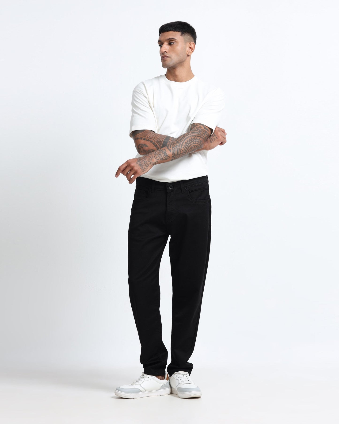 Midnight Relaxed Denims - Black