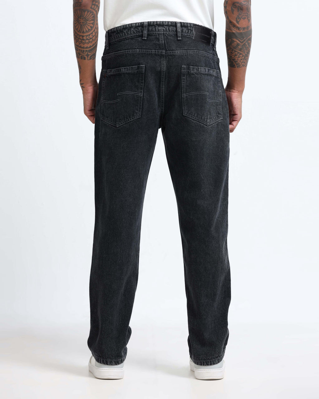 SIGNATURE CHARCOAL DENIM - Straight fit