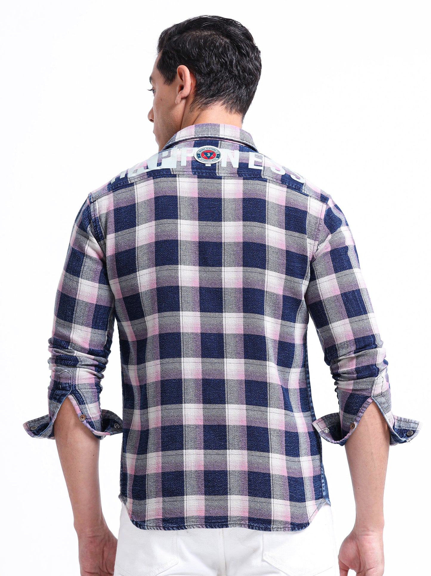 Urban Indigo Cotton Denim Shirt