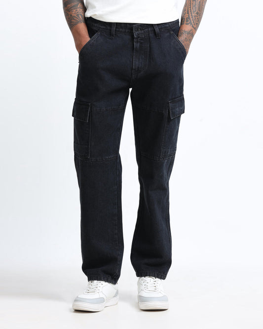 NOMAD BLACK DENIM - Relaxed fit