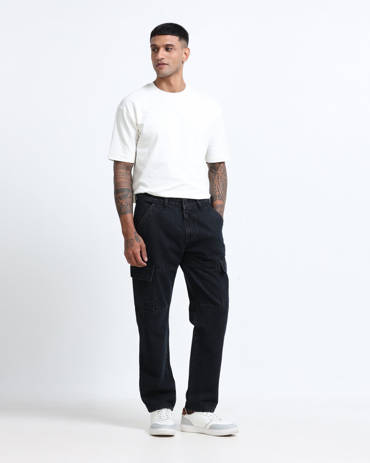 NOMAD BLACK DENIM - Relaxed fit