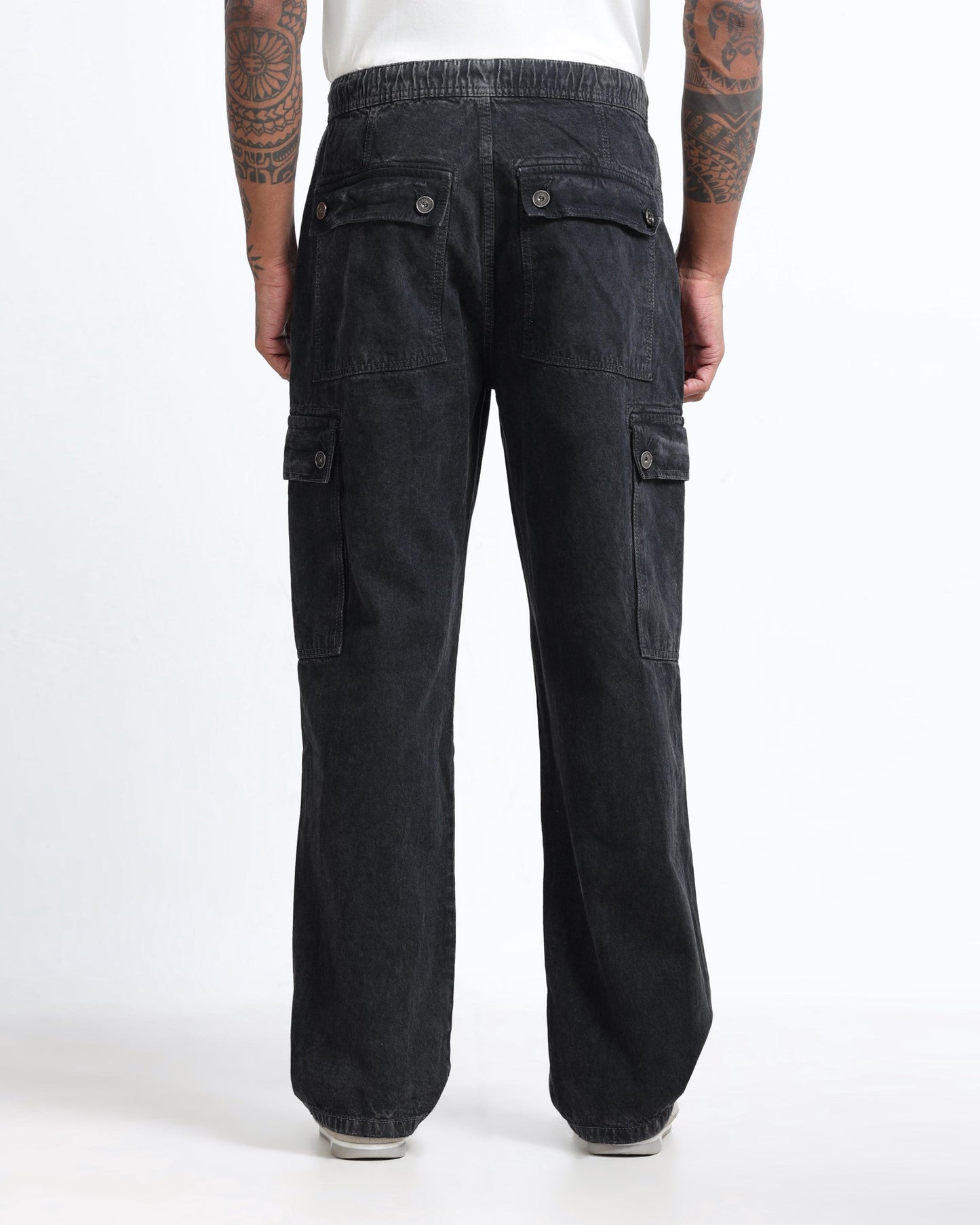 MAVERICK BLACK DENIM - Relaxed fit