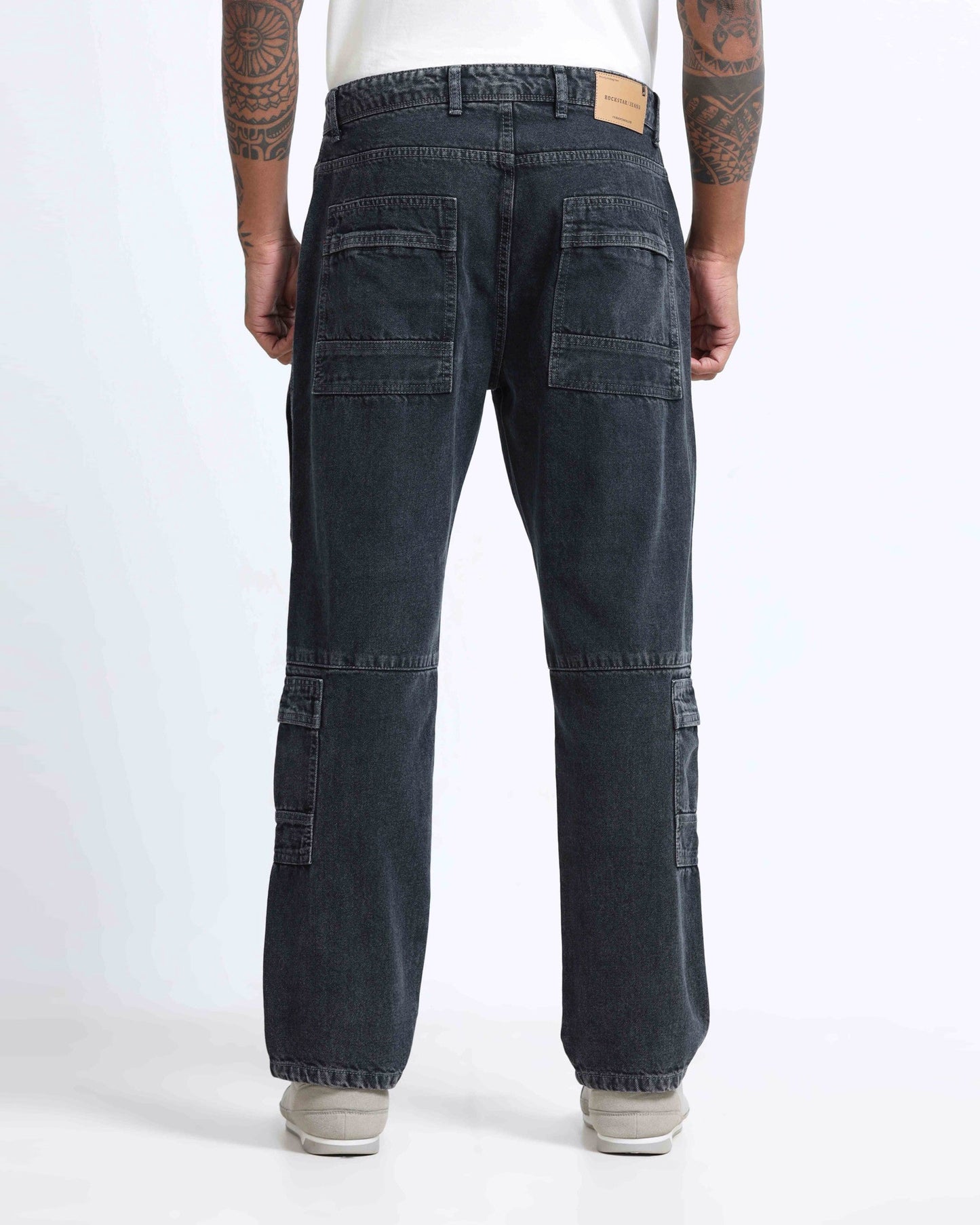 SHOW STOPPER BLACK DENIM - Relaxed fit