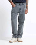 SIGNATURE GREY DENIM  - Straight Fit