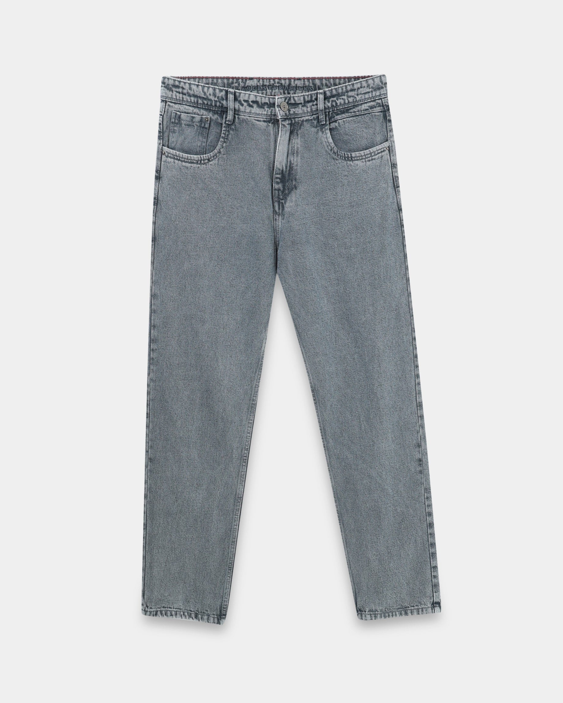 SIGNATURE GREY DENIM  - Straight Fit
