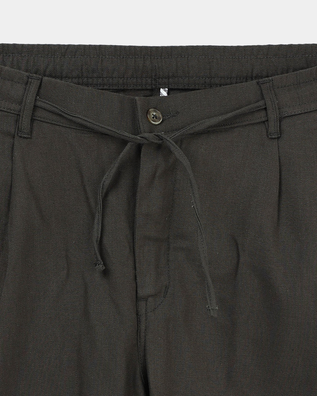 Breezy Linen Trousers - Olive