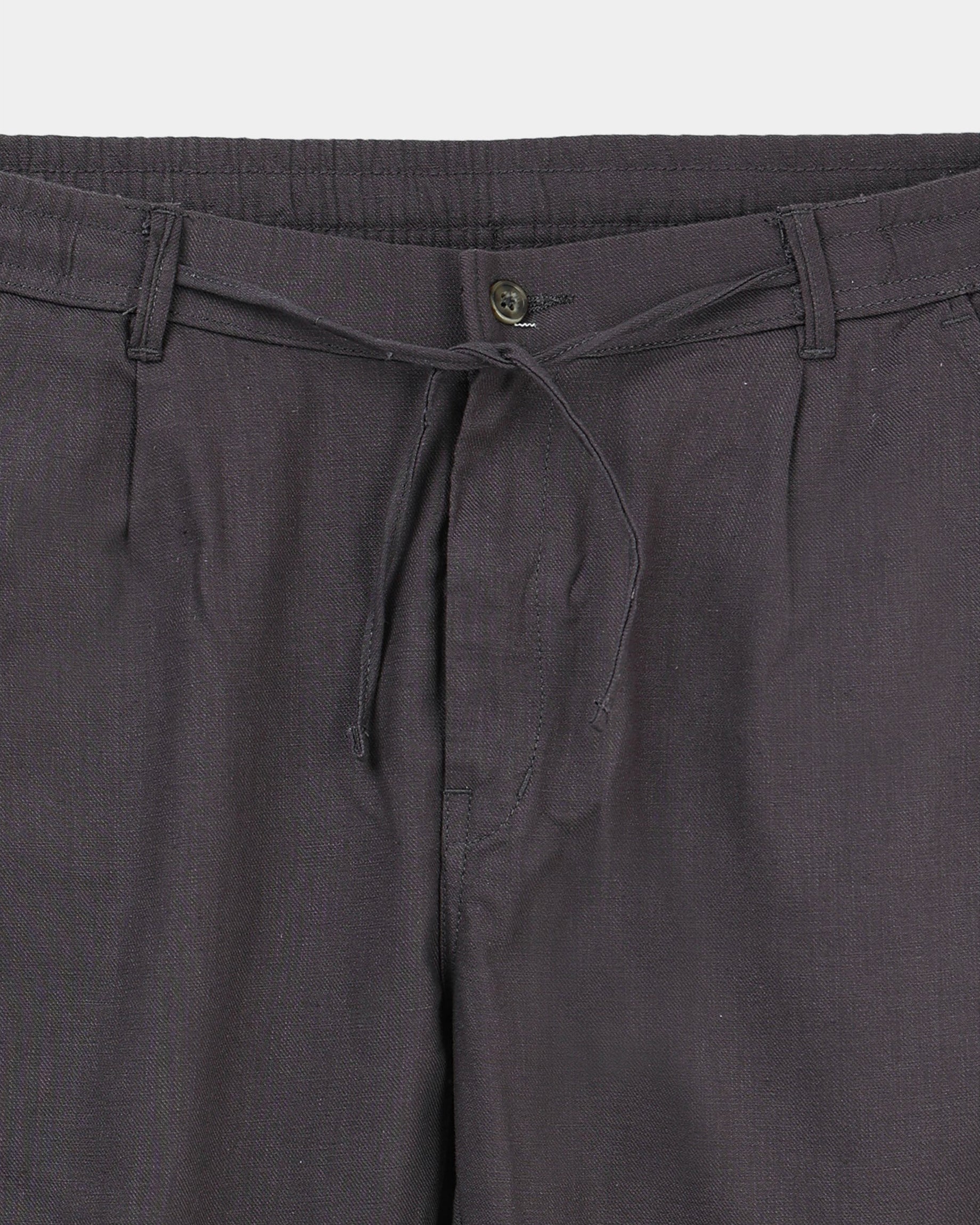Breezy Linen Trousers - Grey