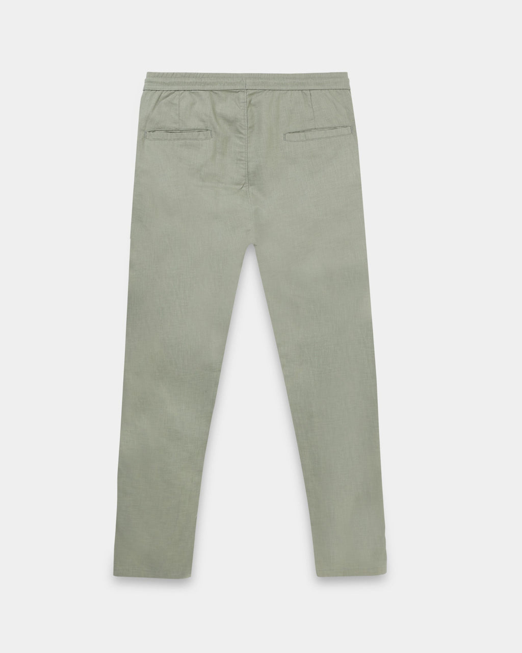 Breezy Linen Trousers - Sage Green