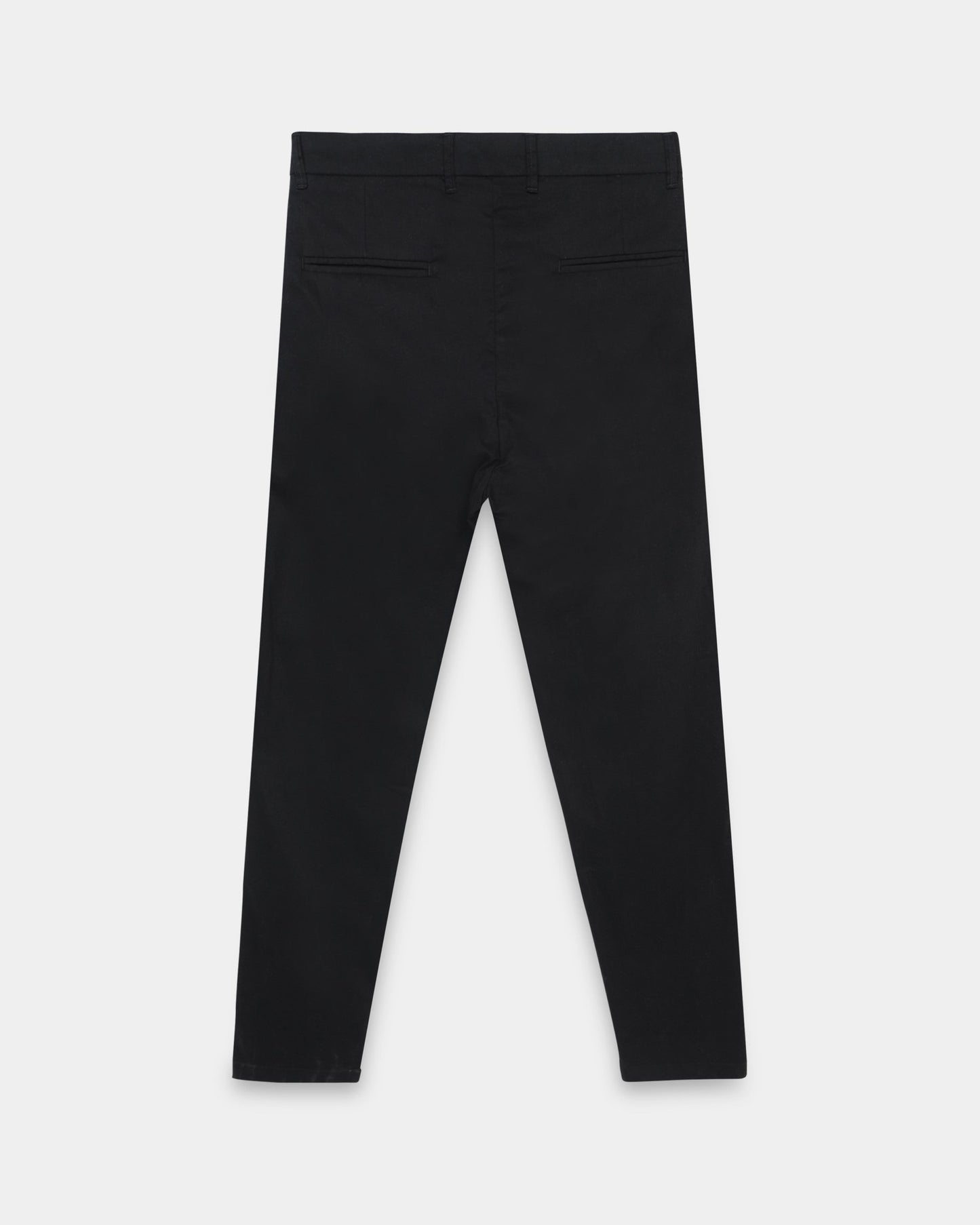 Airy Twill Trousers - Black