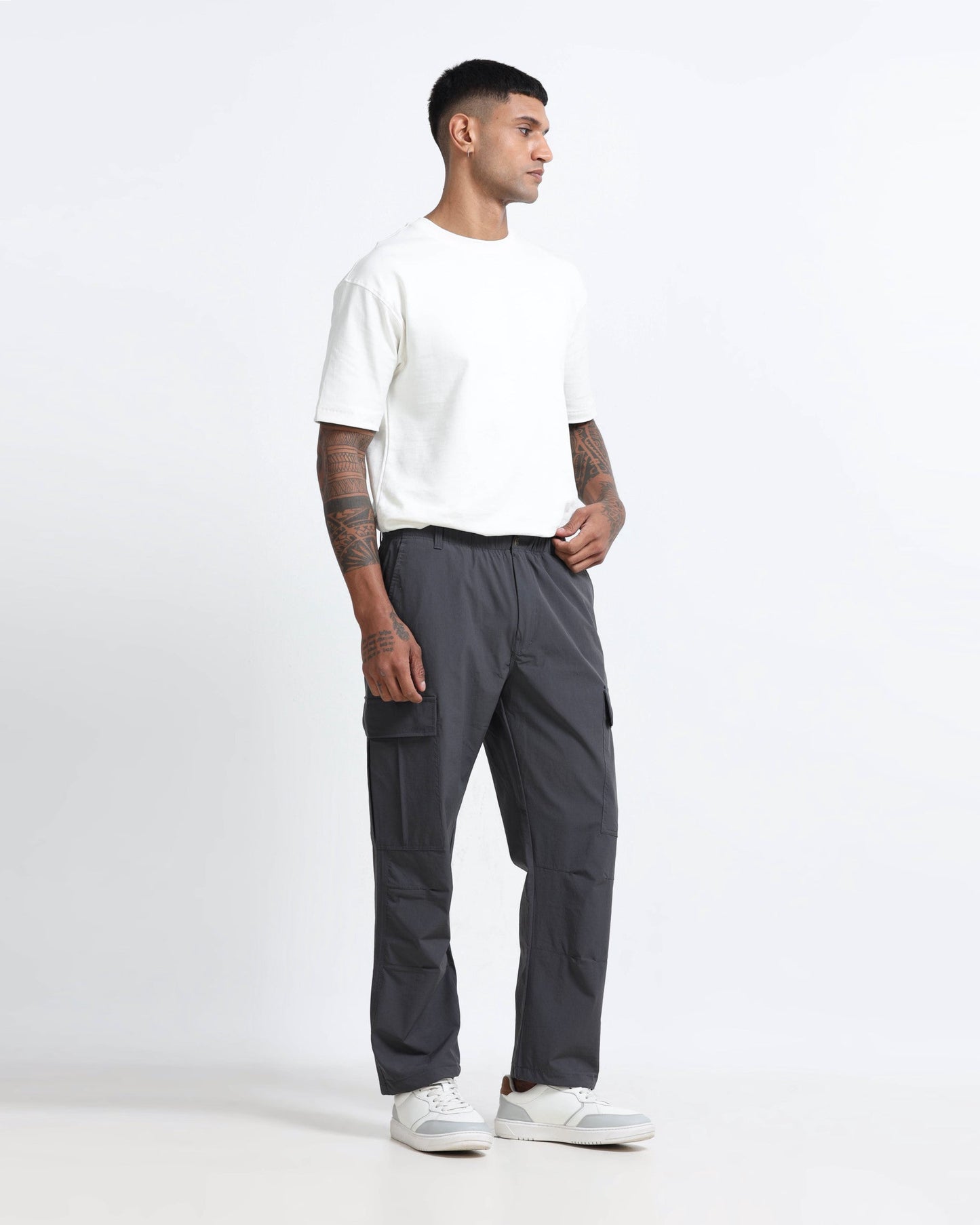 Travel Cargo Pants - Grey