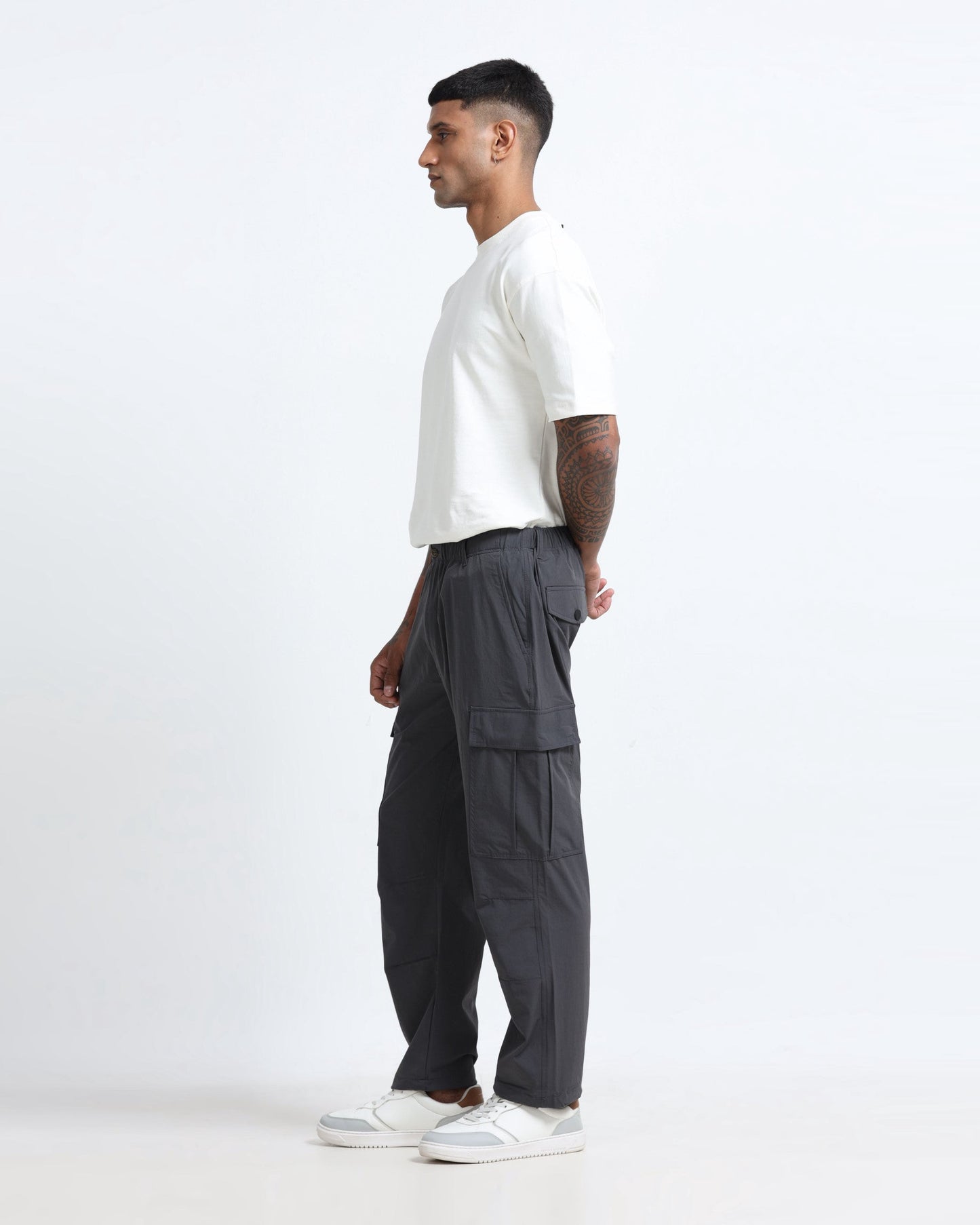 Travel Cargo Pants - Grey