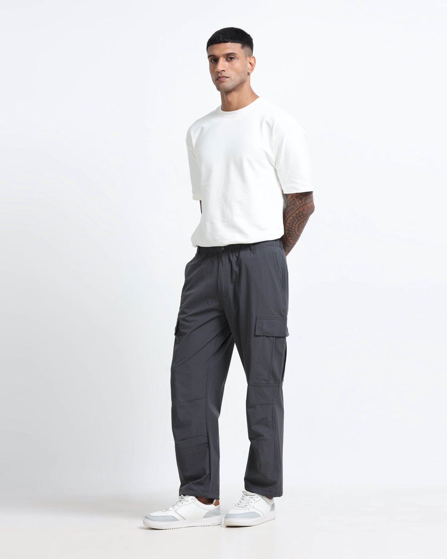 Travel Cargo Pants - Grey