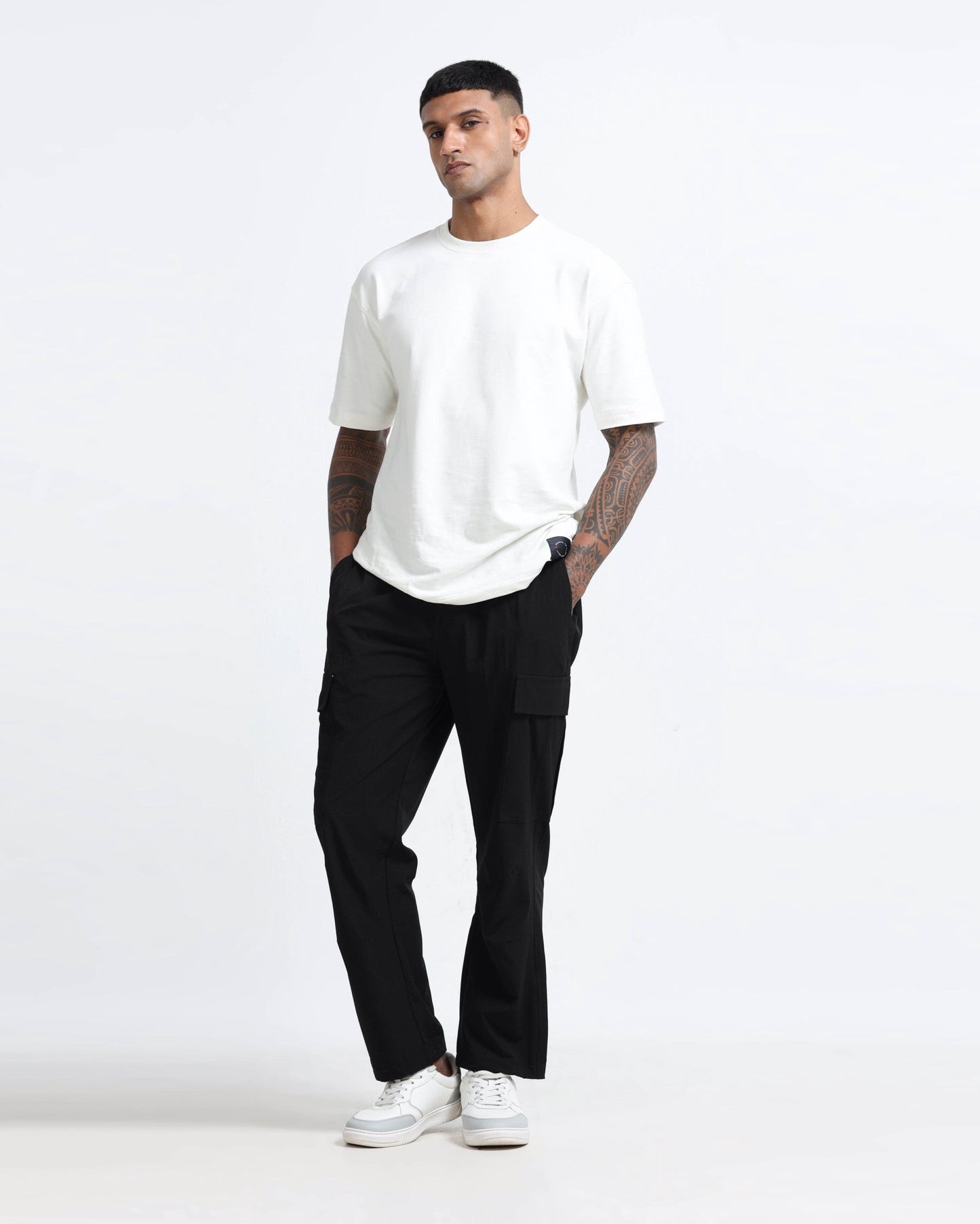 Travel Cargo Pants - Black