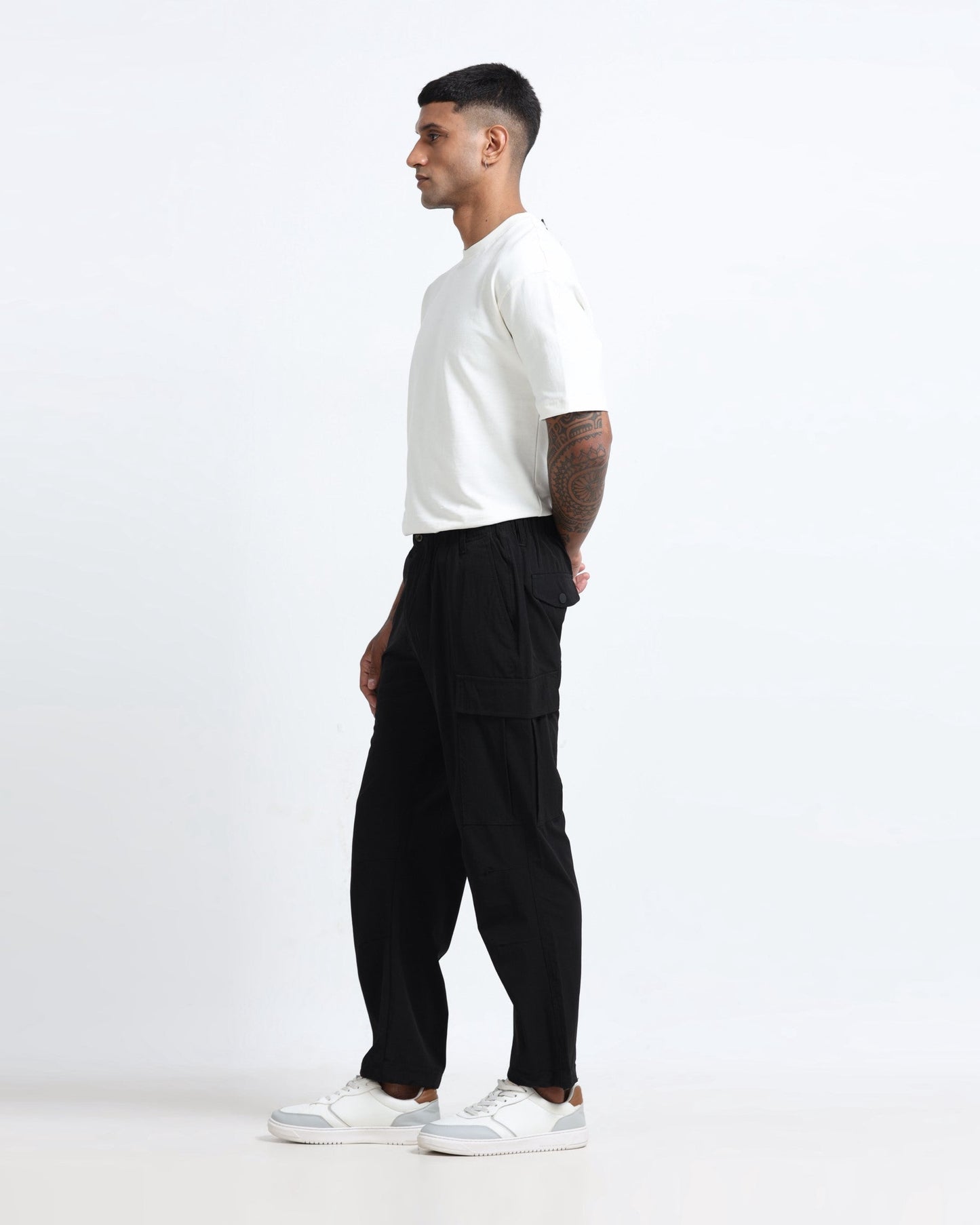 Travel Cargo Pants - Black