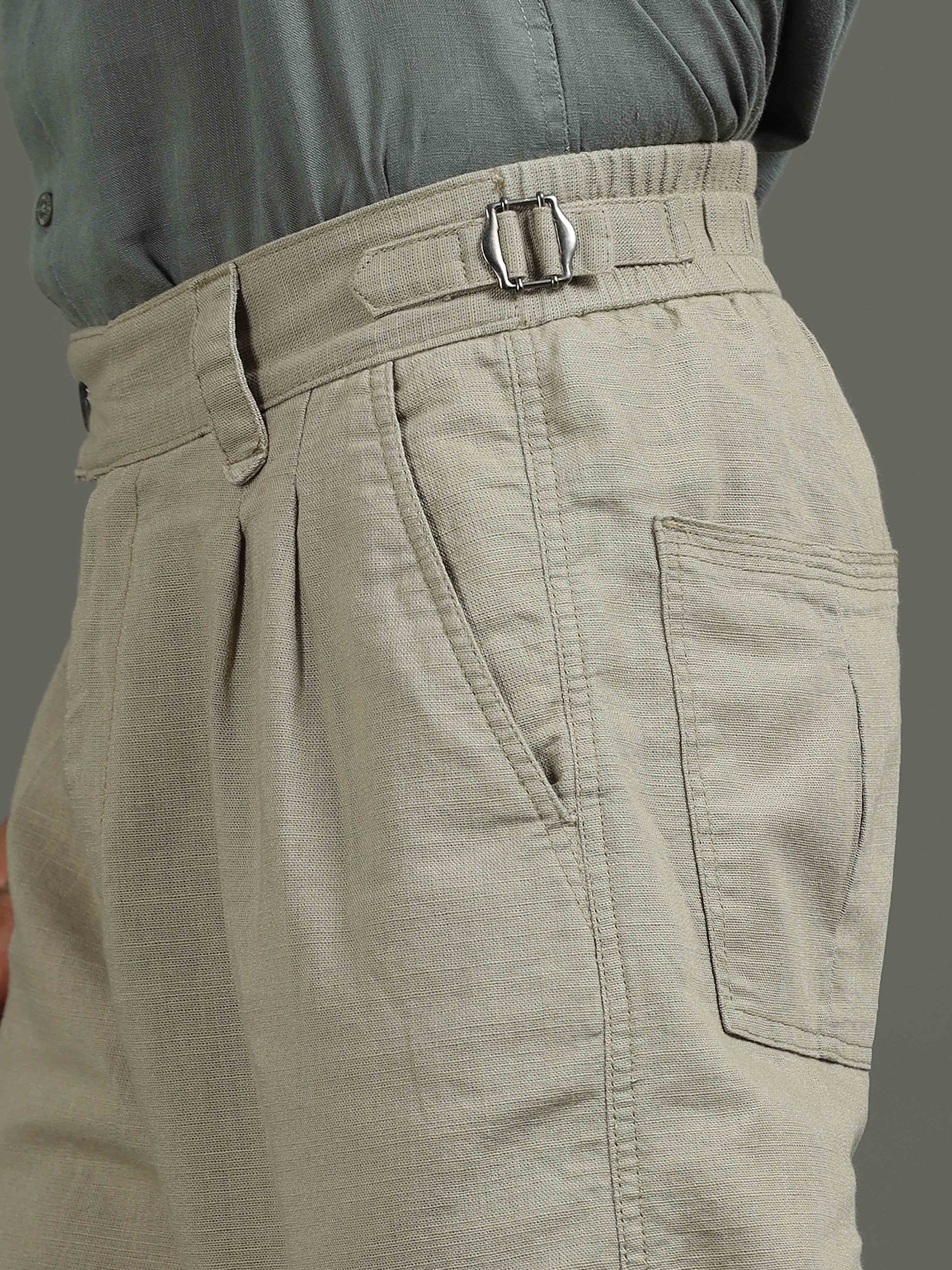 Huntington Relaxed Trouser in Pistachio