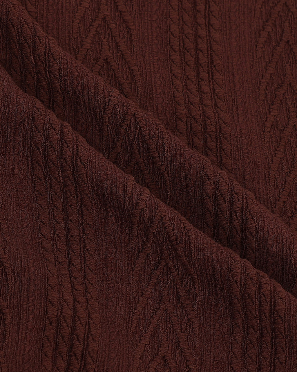 WAVE Burgundy Knit Shirt