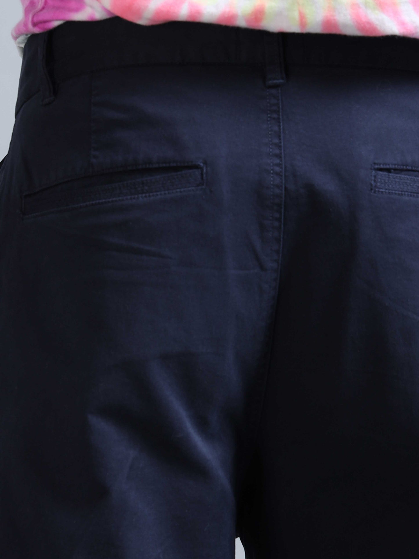 Battalion Embroidered Trouser In Navy
