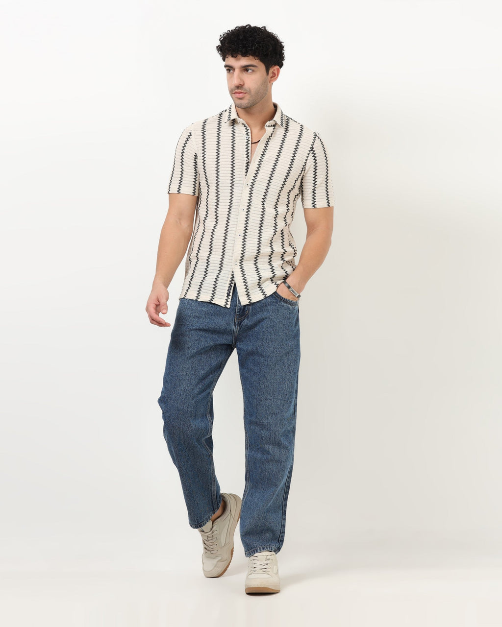 DUNE Black Zigline Shirt