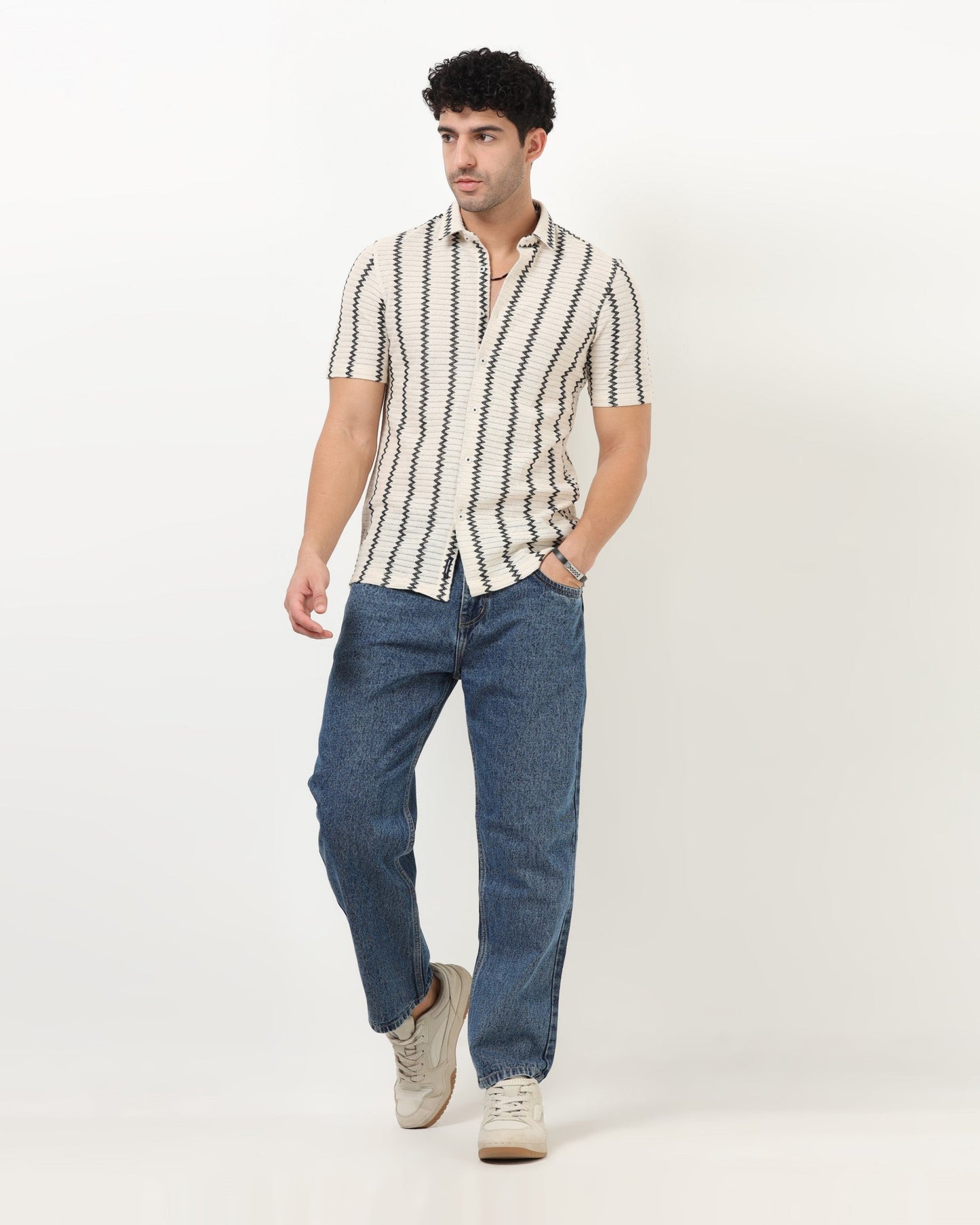 DUNE Black Zigline Shirt