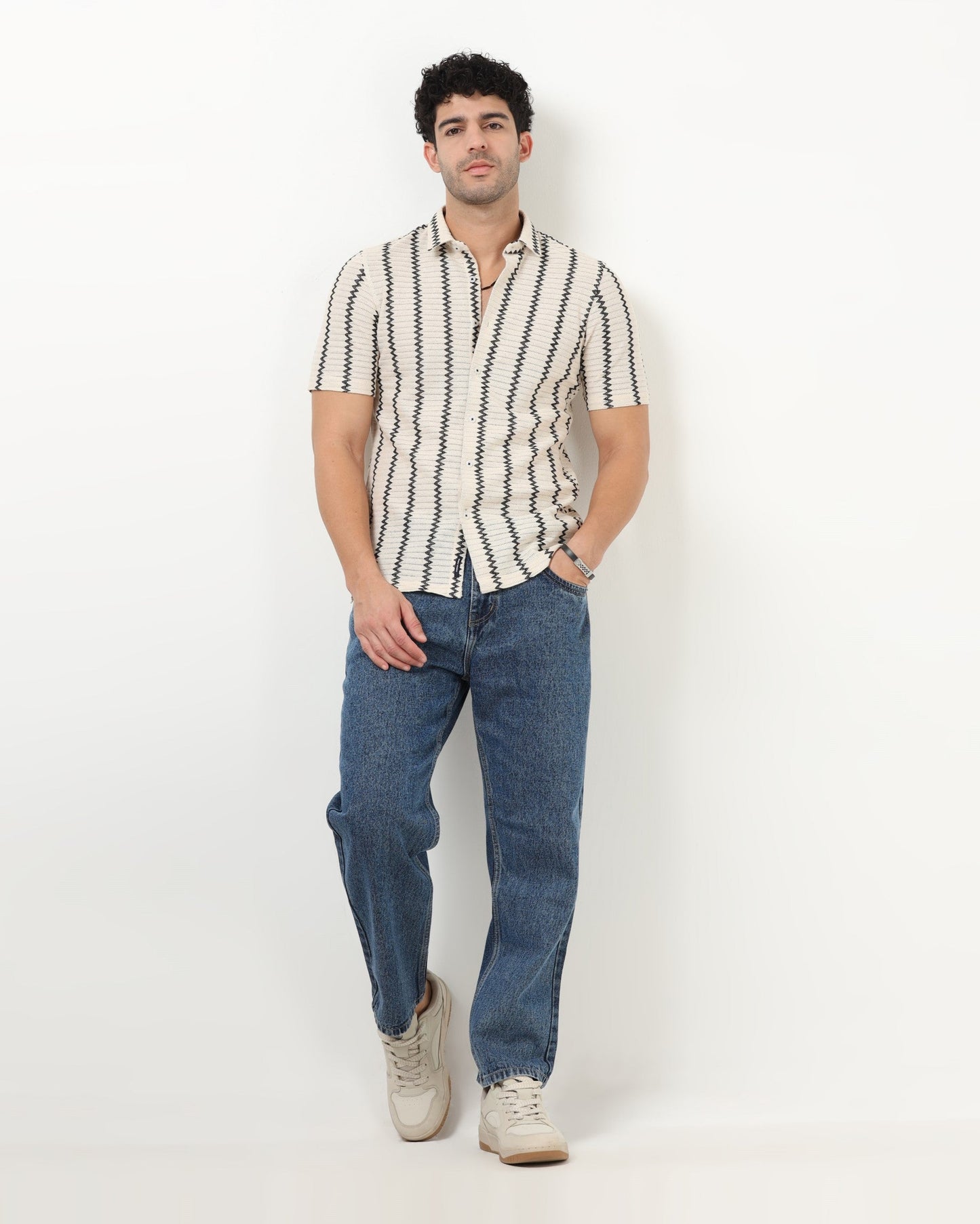 DUNE Black Zigline Shirt