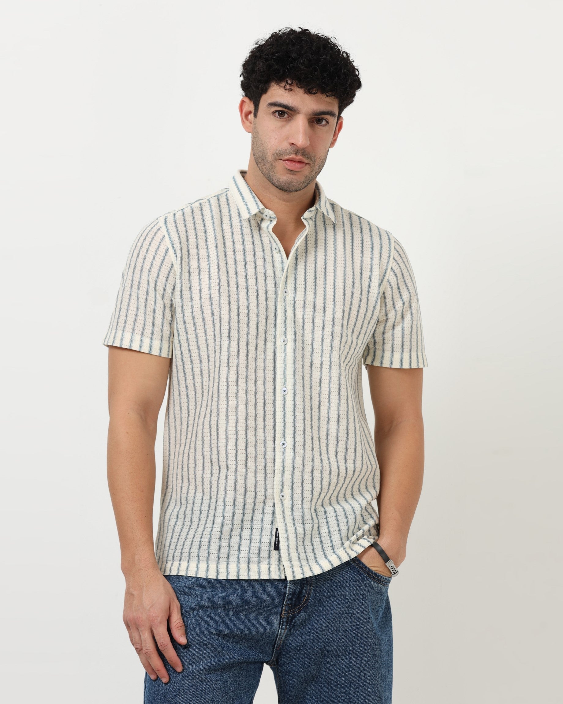 NOIR Blue Line Shirt