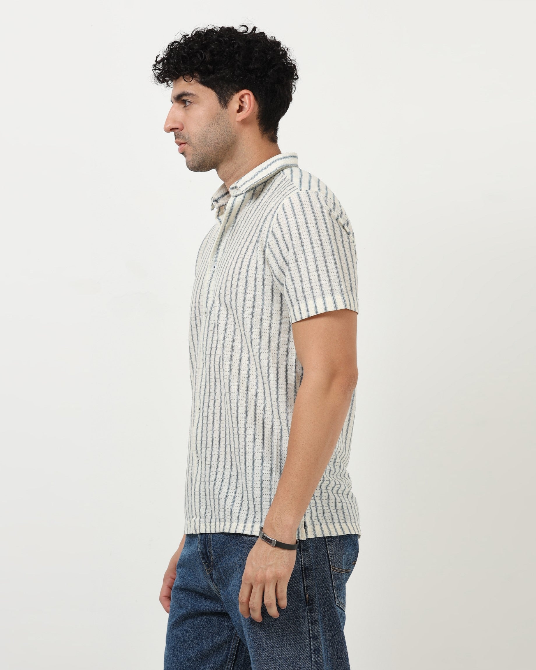 NOIR Blue Line Shirt