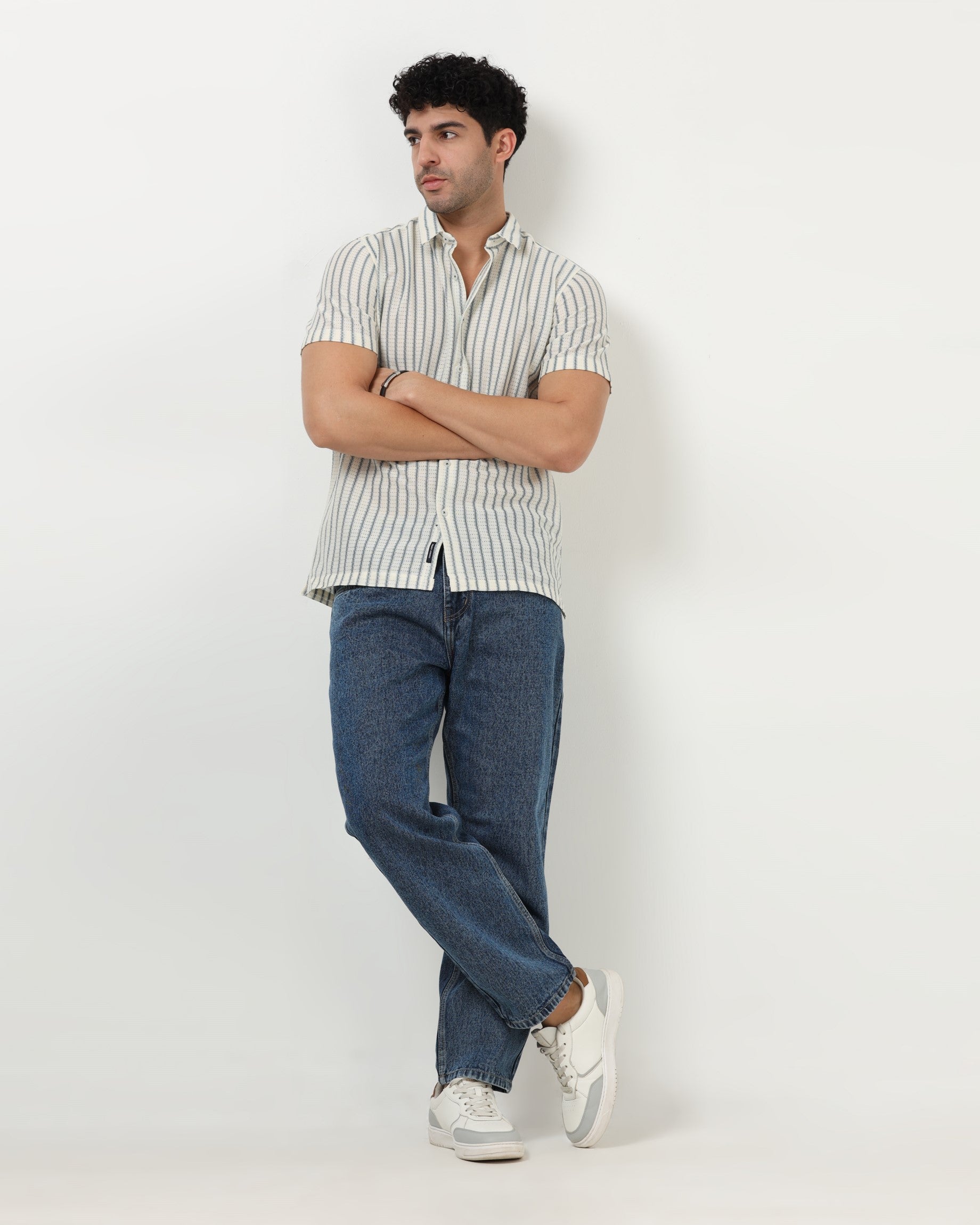 NOIR Blue Line Shirt