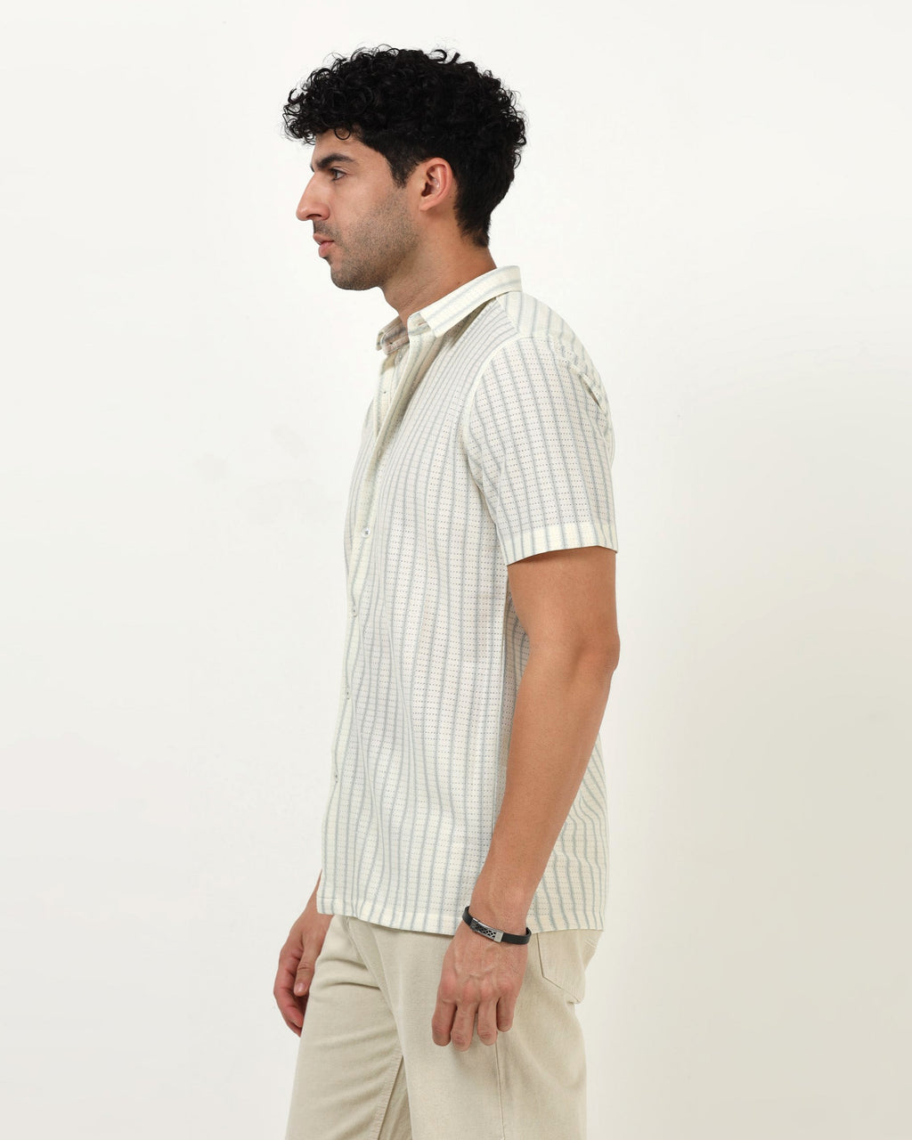 NOIR Light Blue Line Shirt