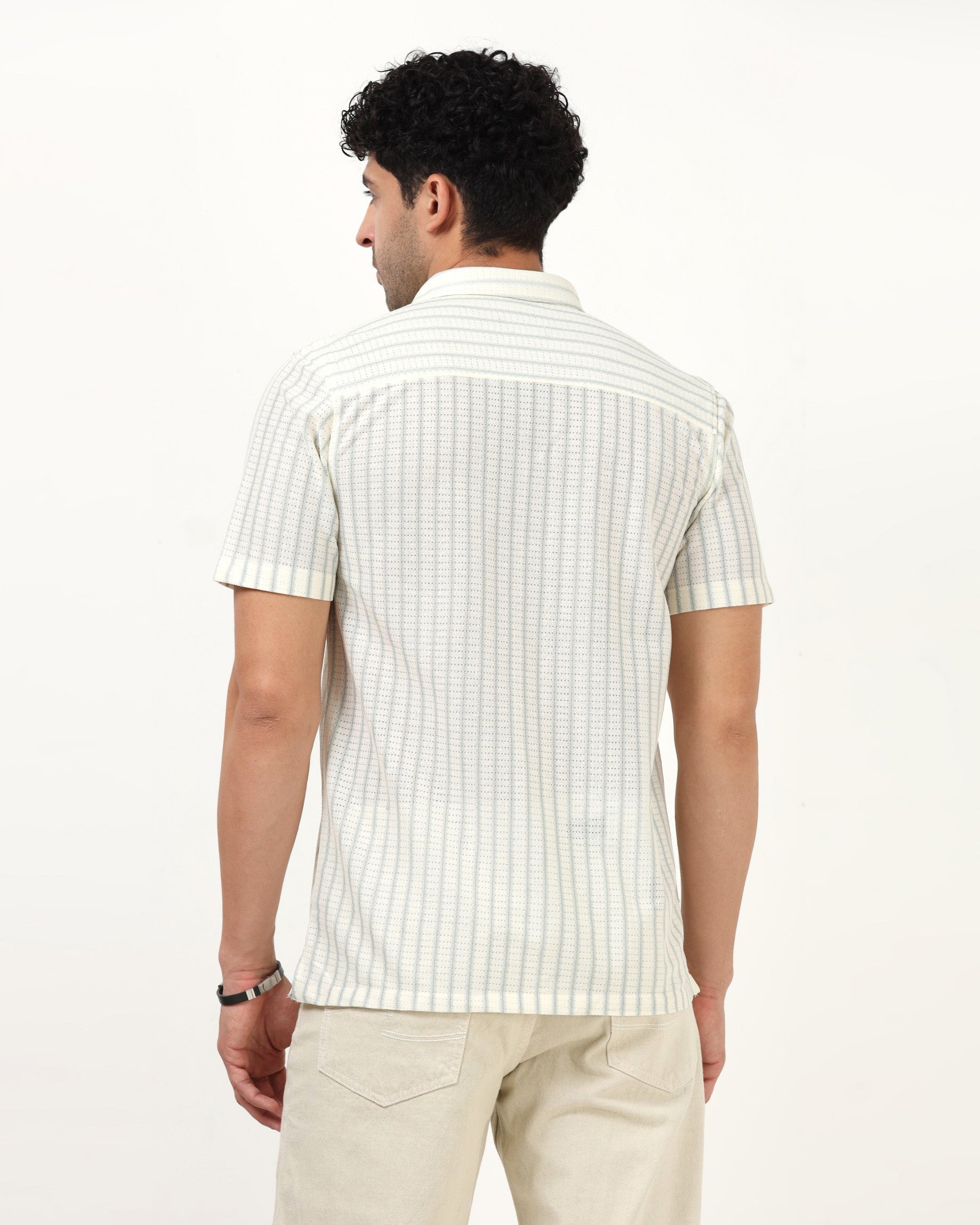 NOIR Light Blue Line Shirt