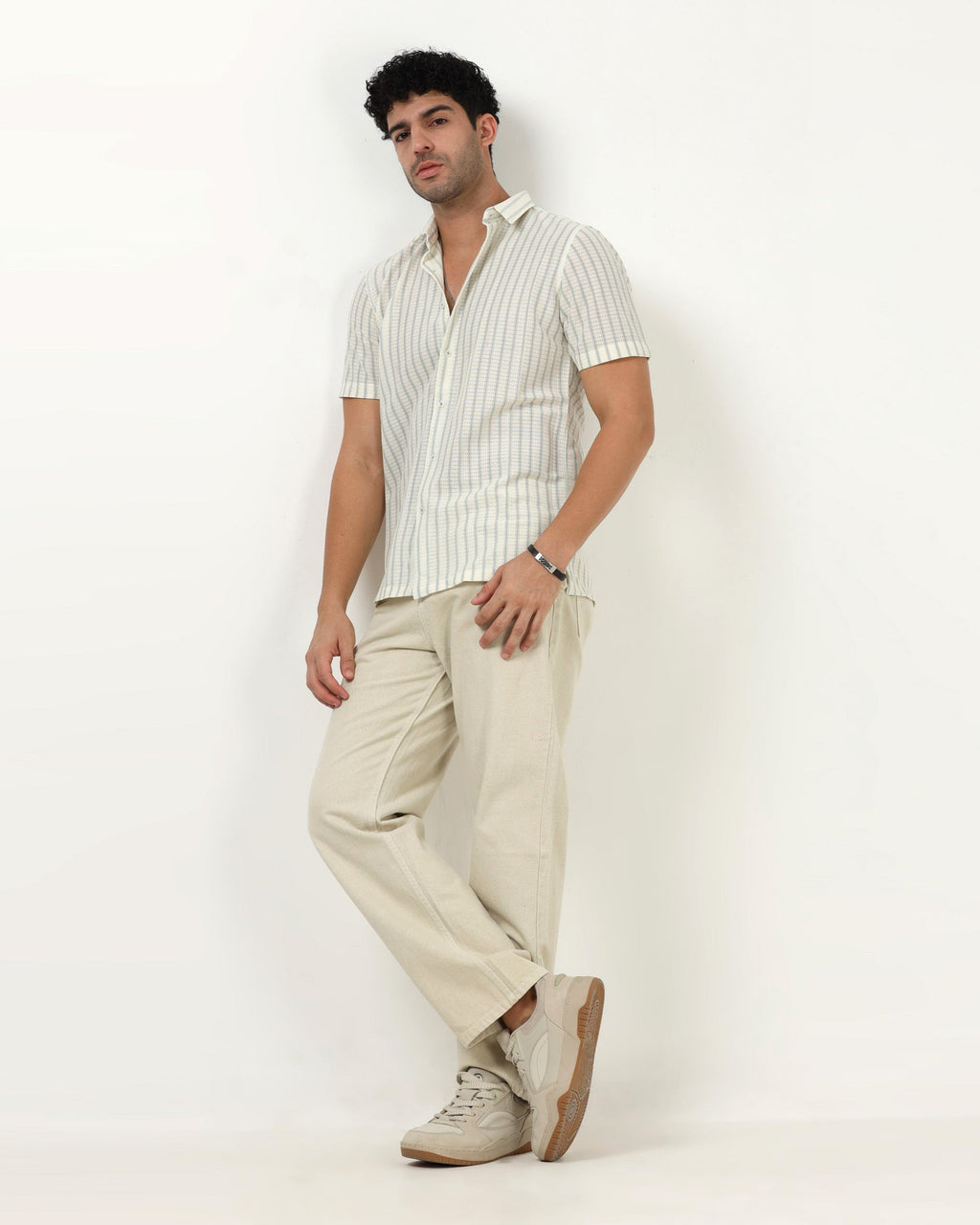 NOIR Light Blue Line Shirt
