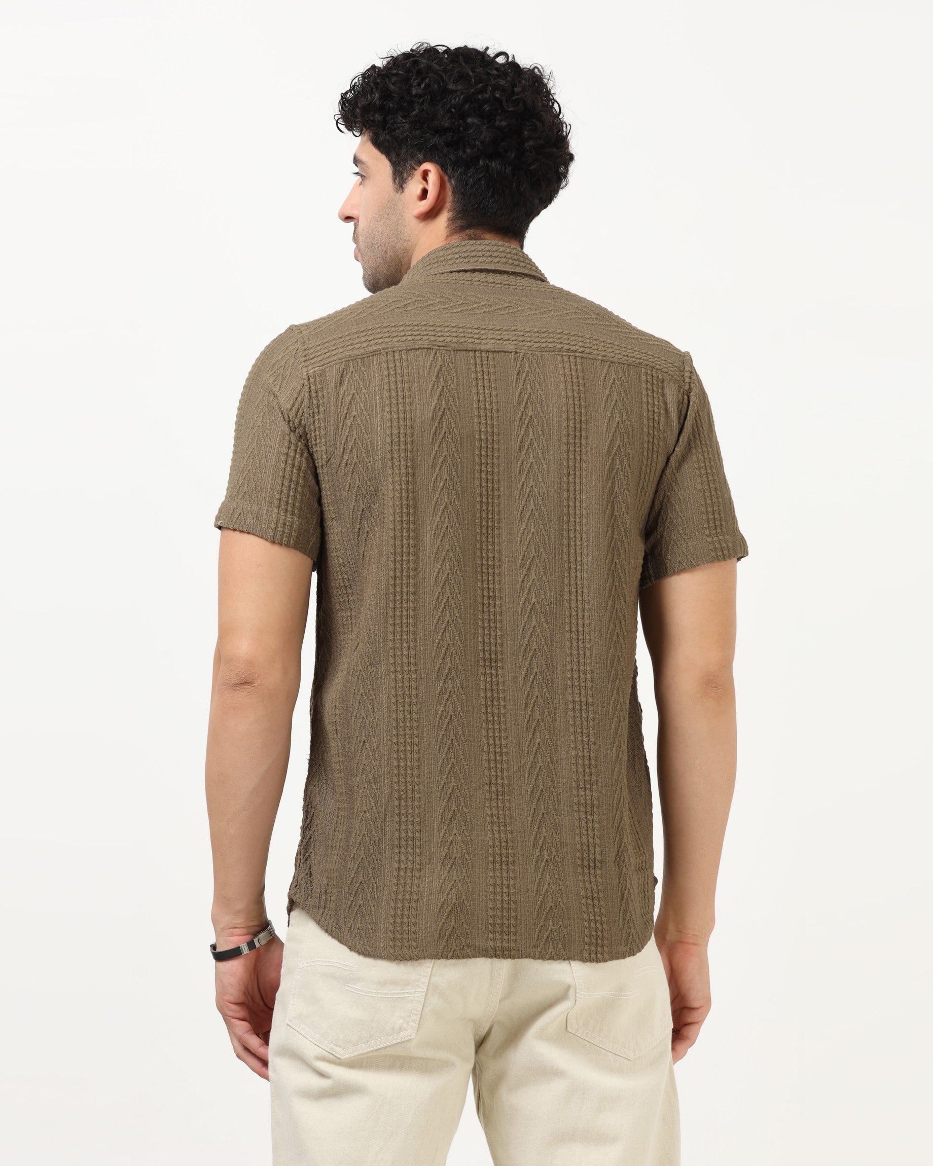 WAVE Green Knit Shirt