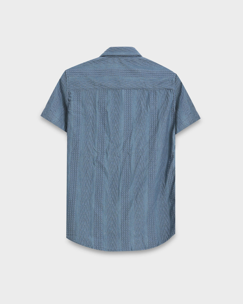 WAVE Blue Knit Shirt